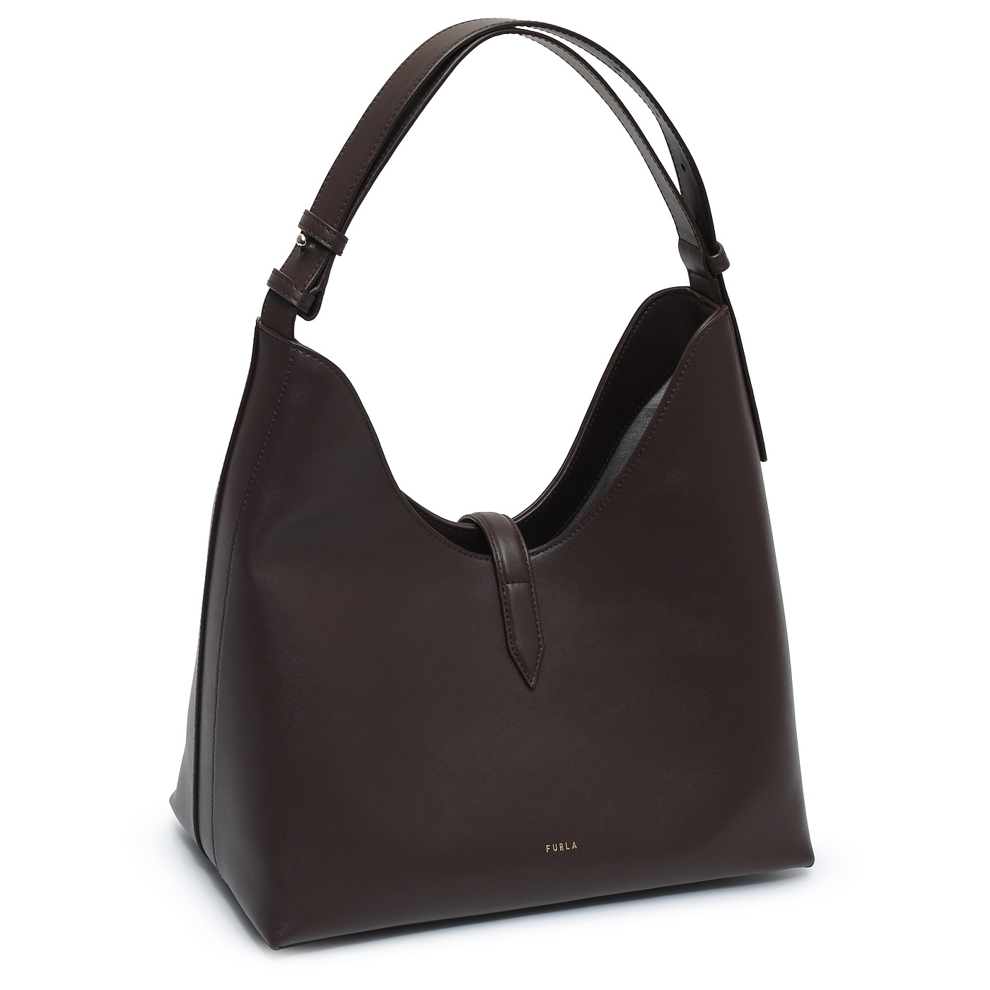 Кожаная сумка Furla Goccia