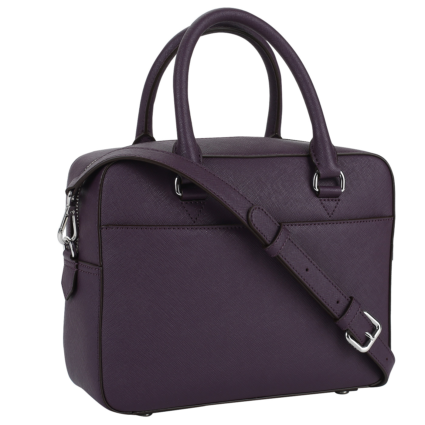 Сафьяновая сумочка на молнии DKNY Bryant