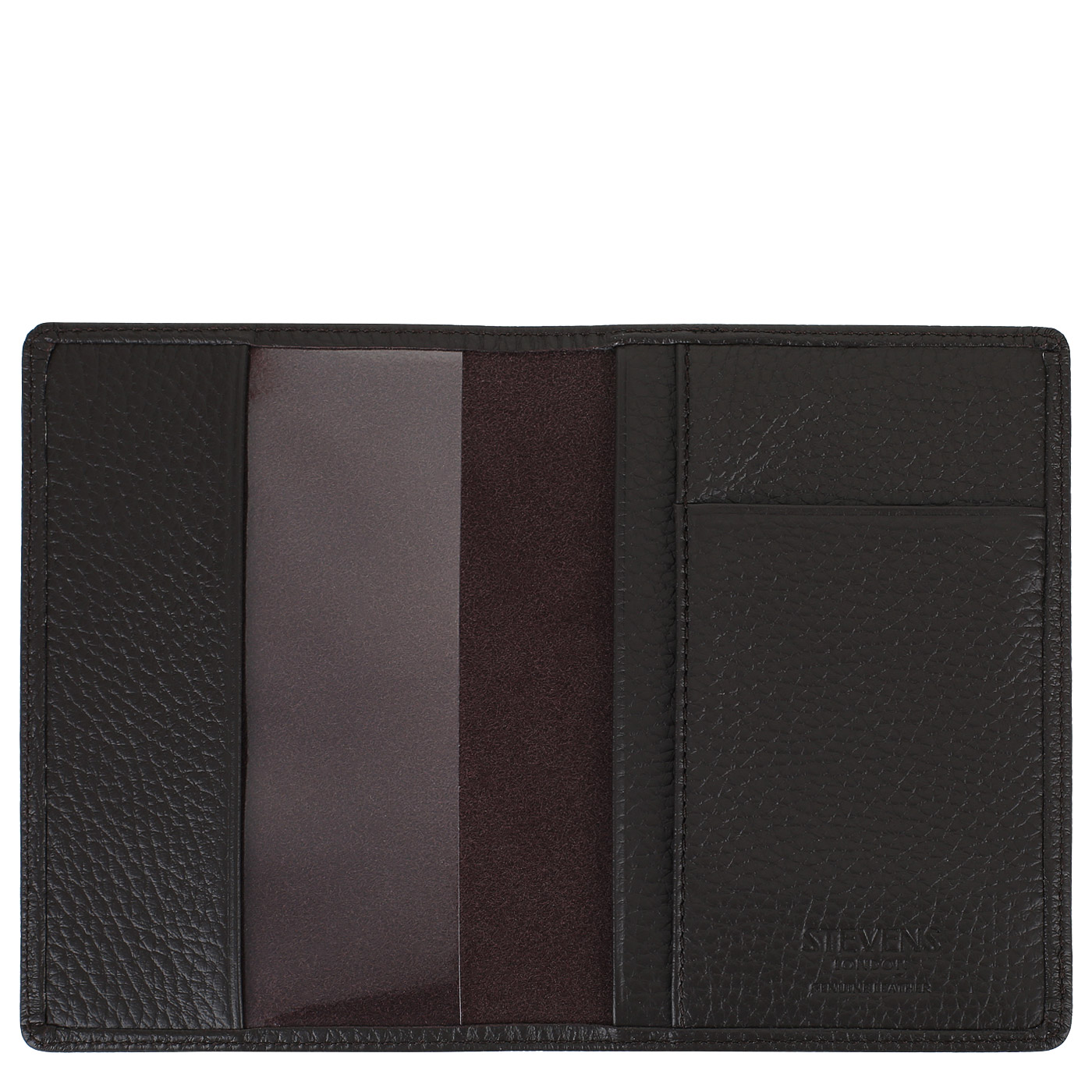 Кожаная обложка для паспорта Stevens 
