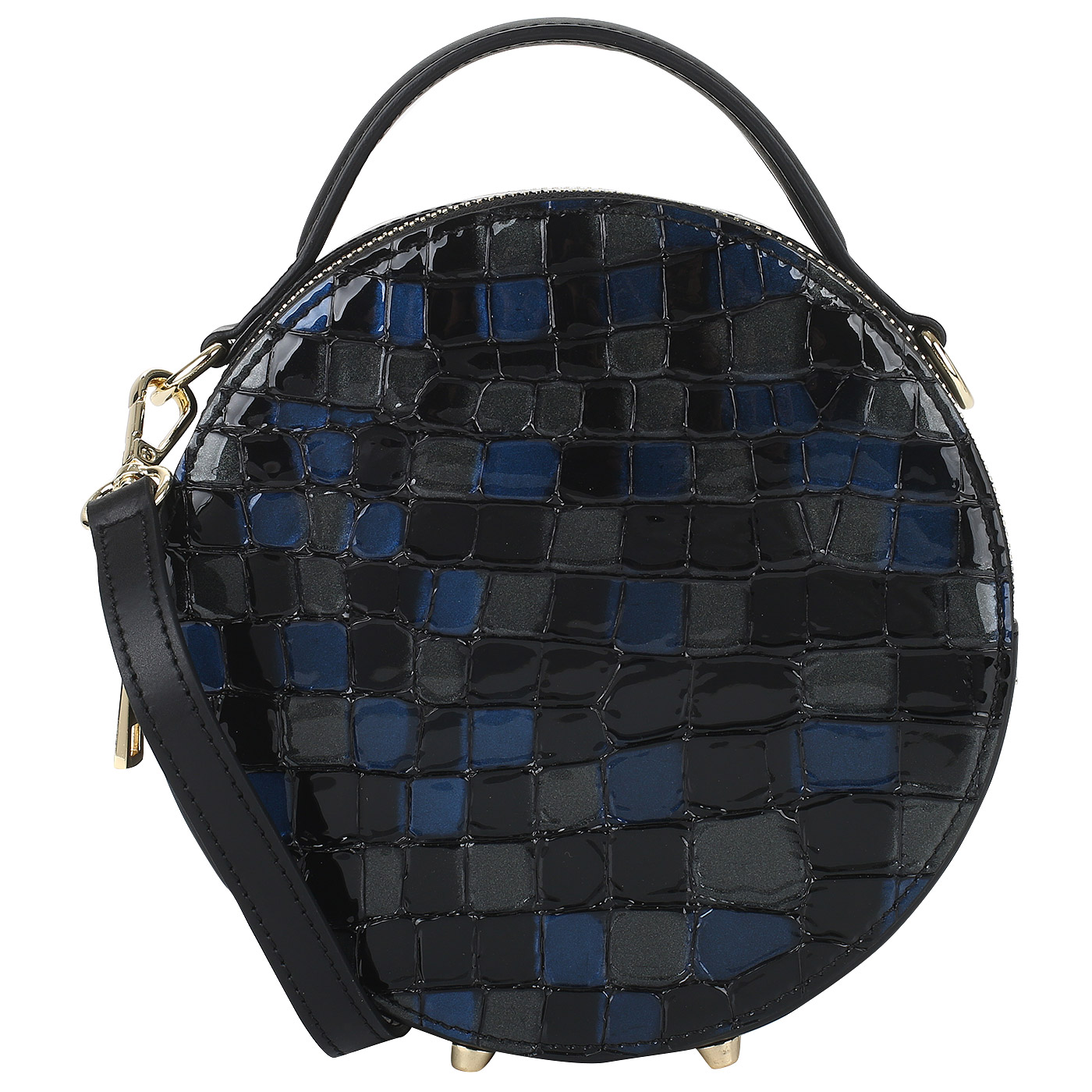 Gilda Tonelli Сумка с крокодиловой отделкой