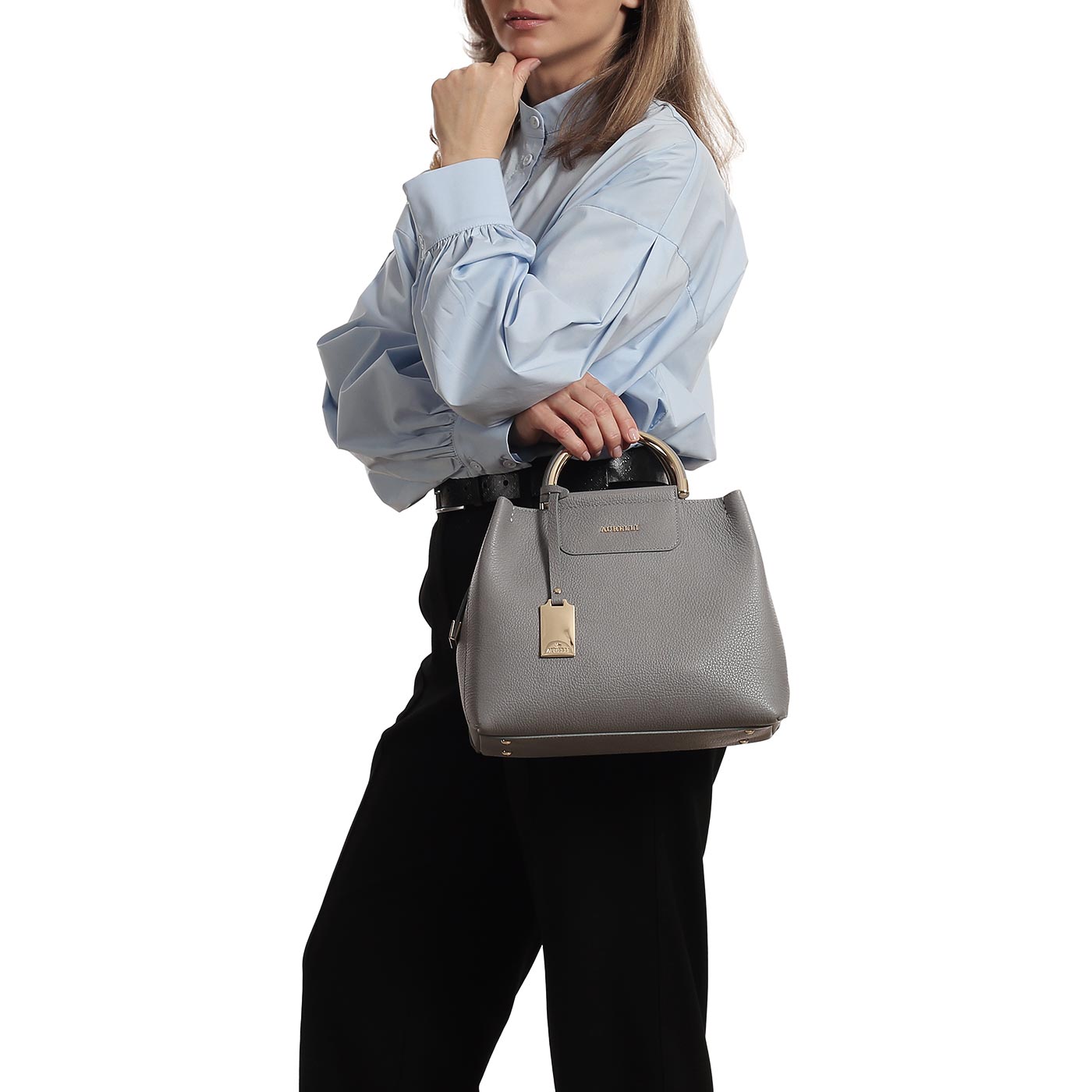 Кожаная сумка Aurelli Soft