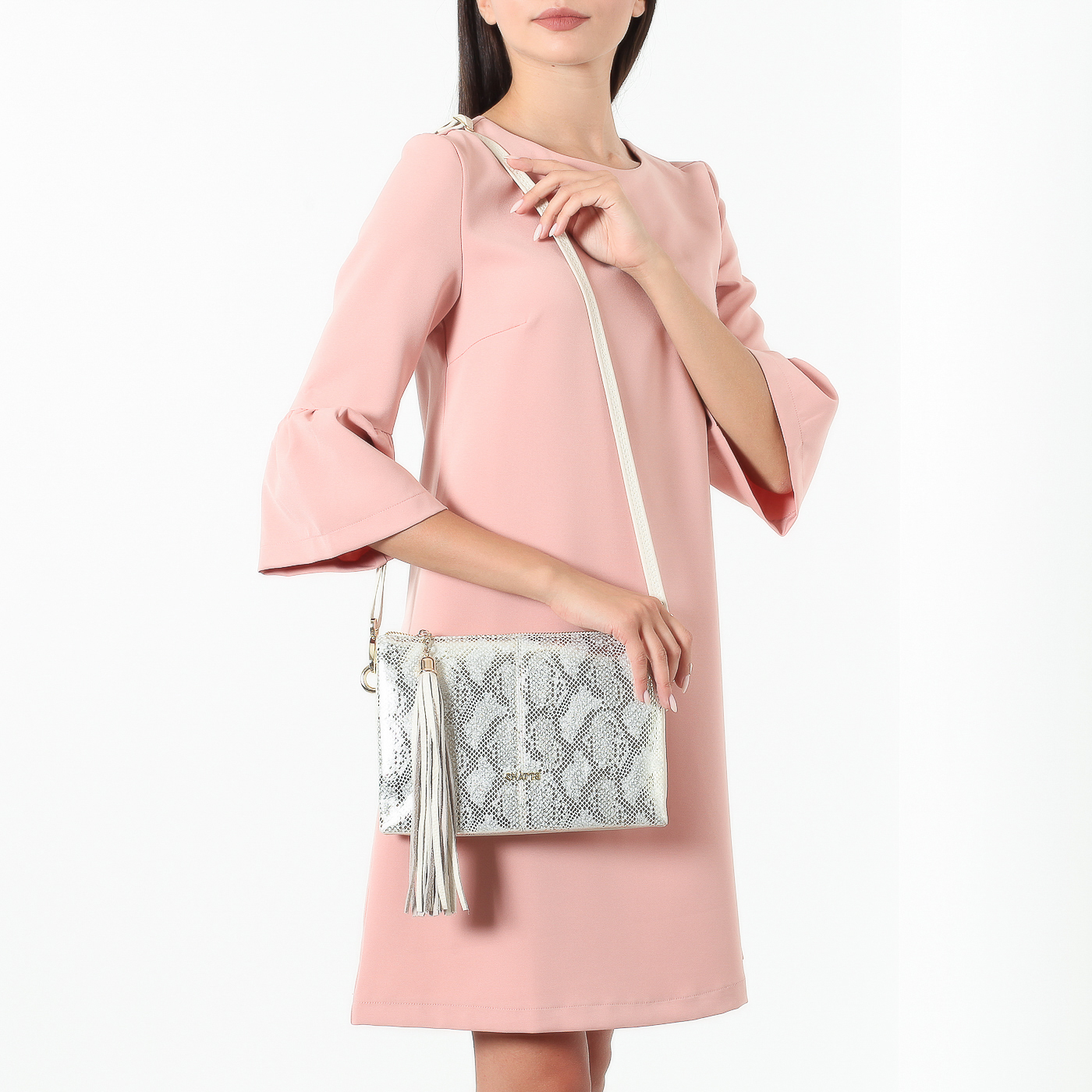 Мягкая сумочка на молнии Chatte 