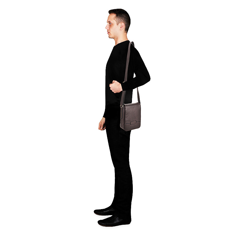 Мужская кожаная сумка Dr. Koffer 