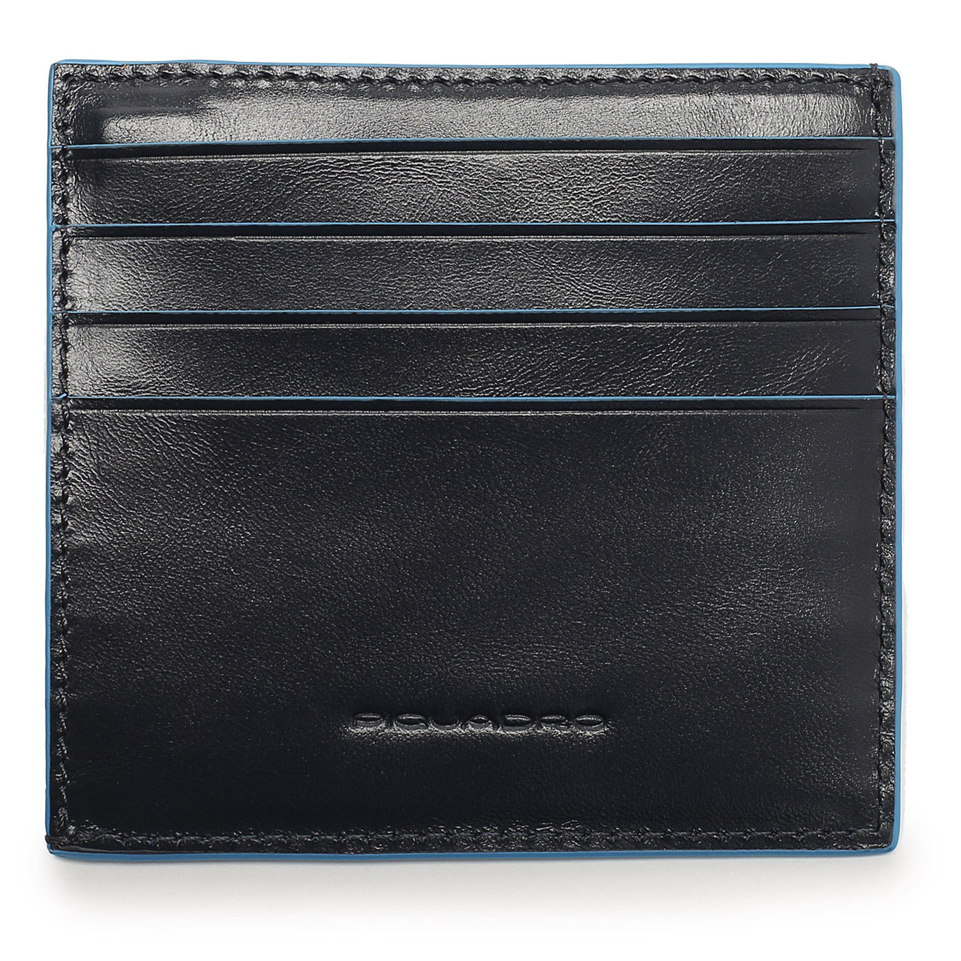 Кожаная визитница Piquadro Blue square