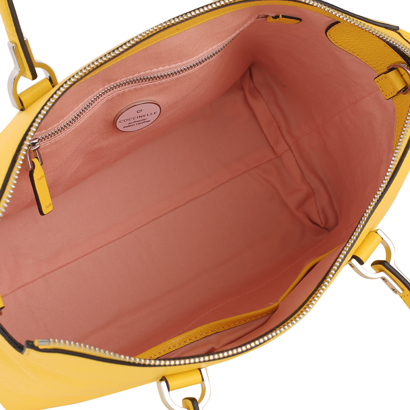 Ярко-желтая сумка Coccinelle Keyla