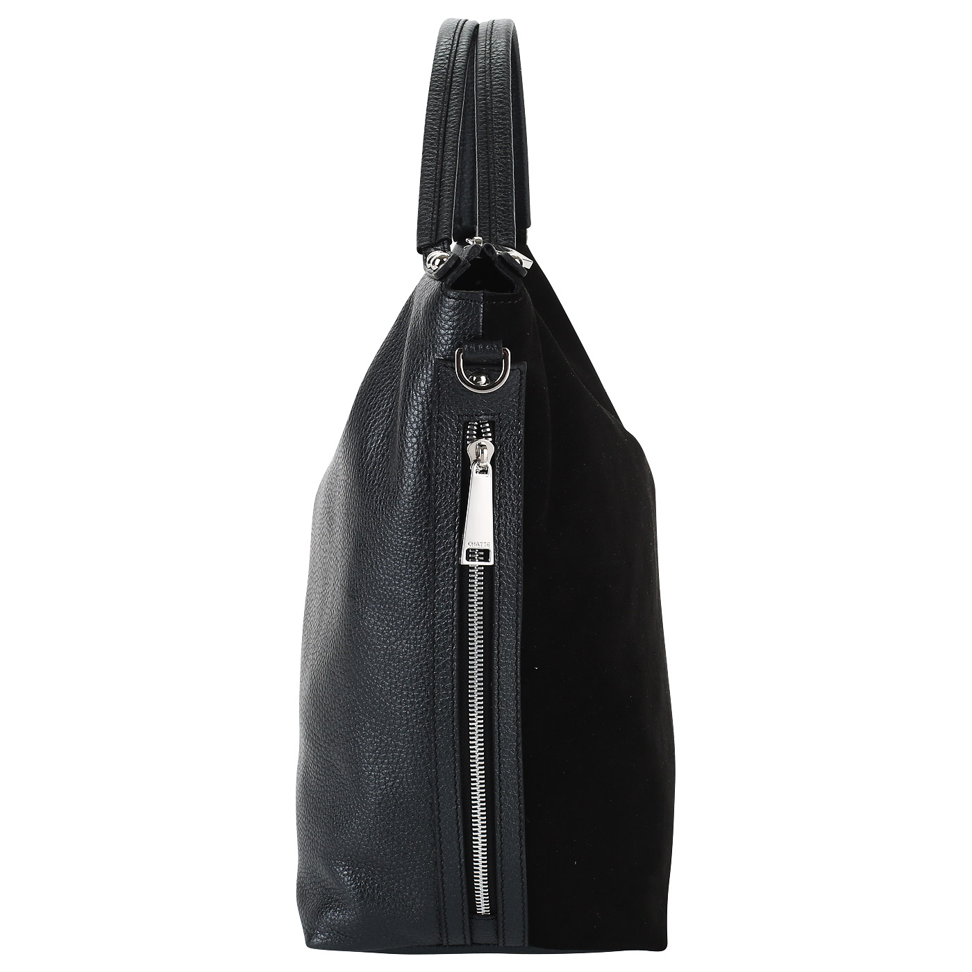 Сумка из металлизированной кожи Chatte 