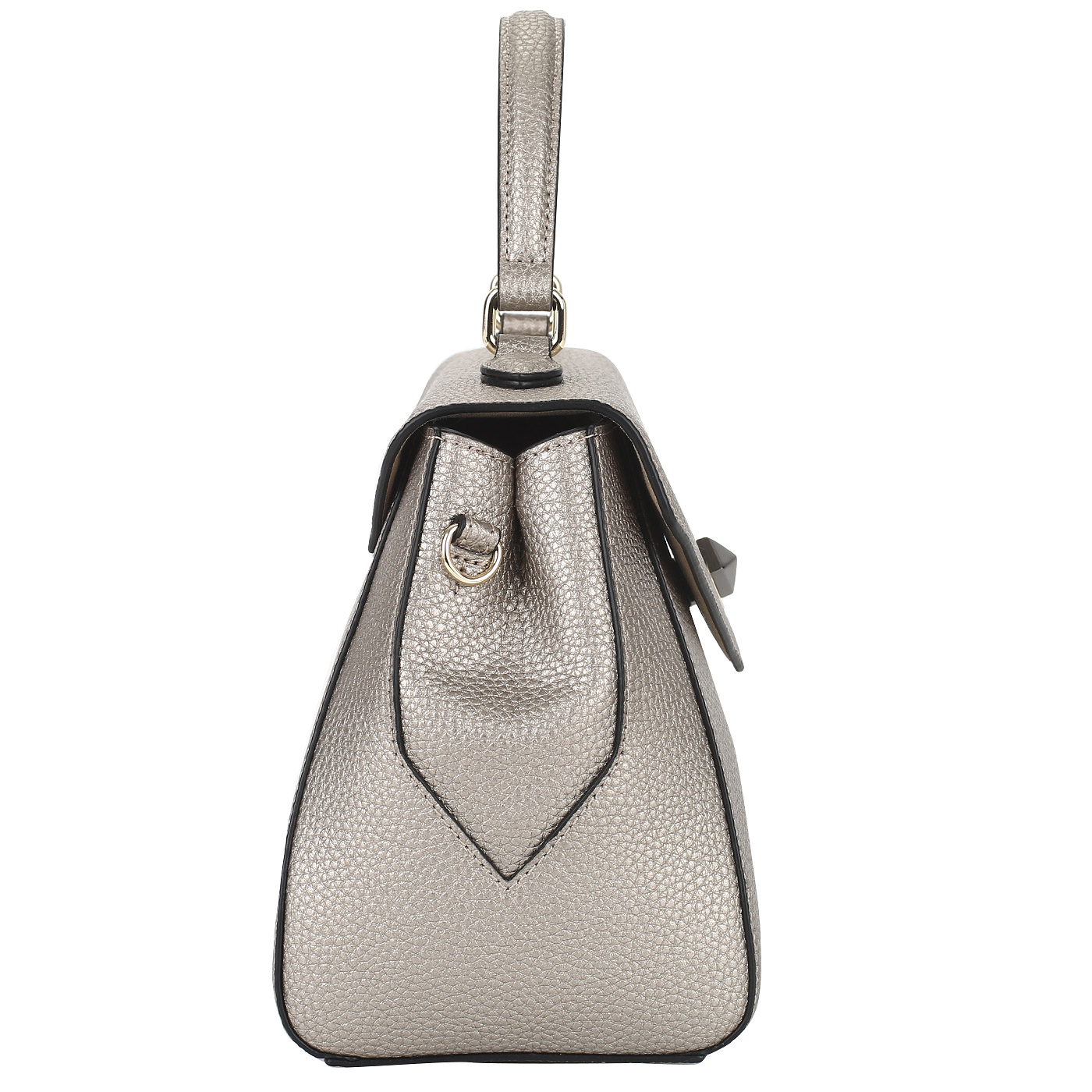 Сумка из золотистой кожи Cromia Mina