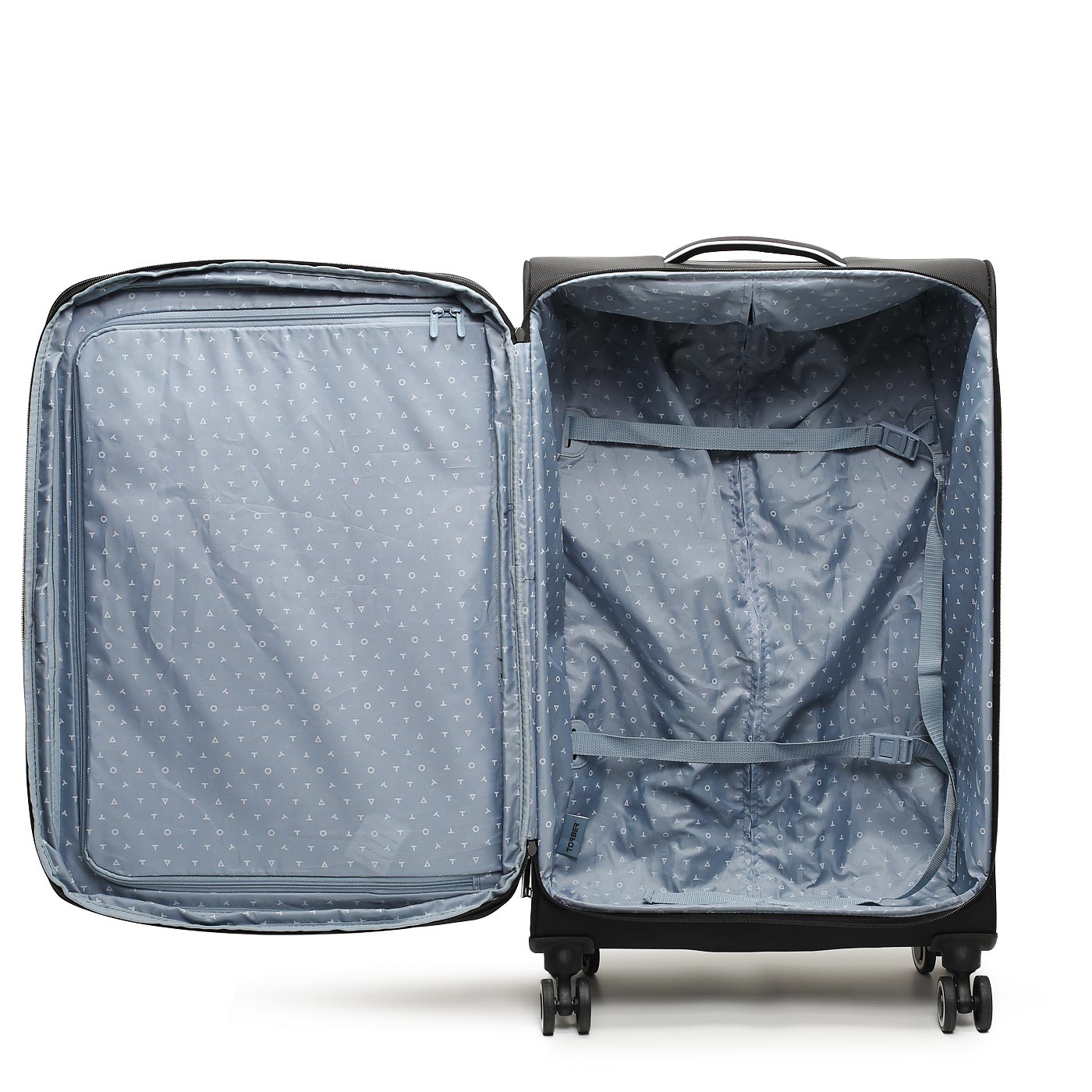 Чемодан Torber Nero