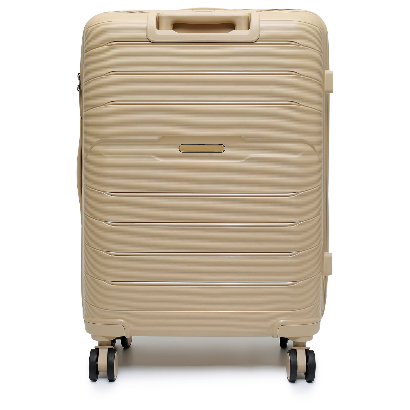 Чемодан средний M из полипропилена Stevens Chrome