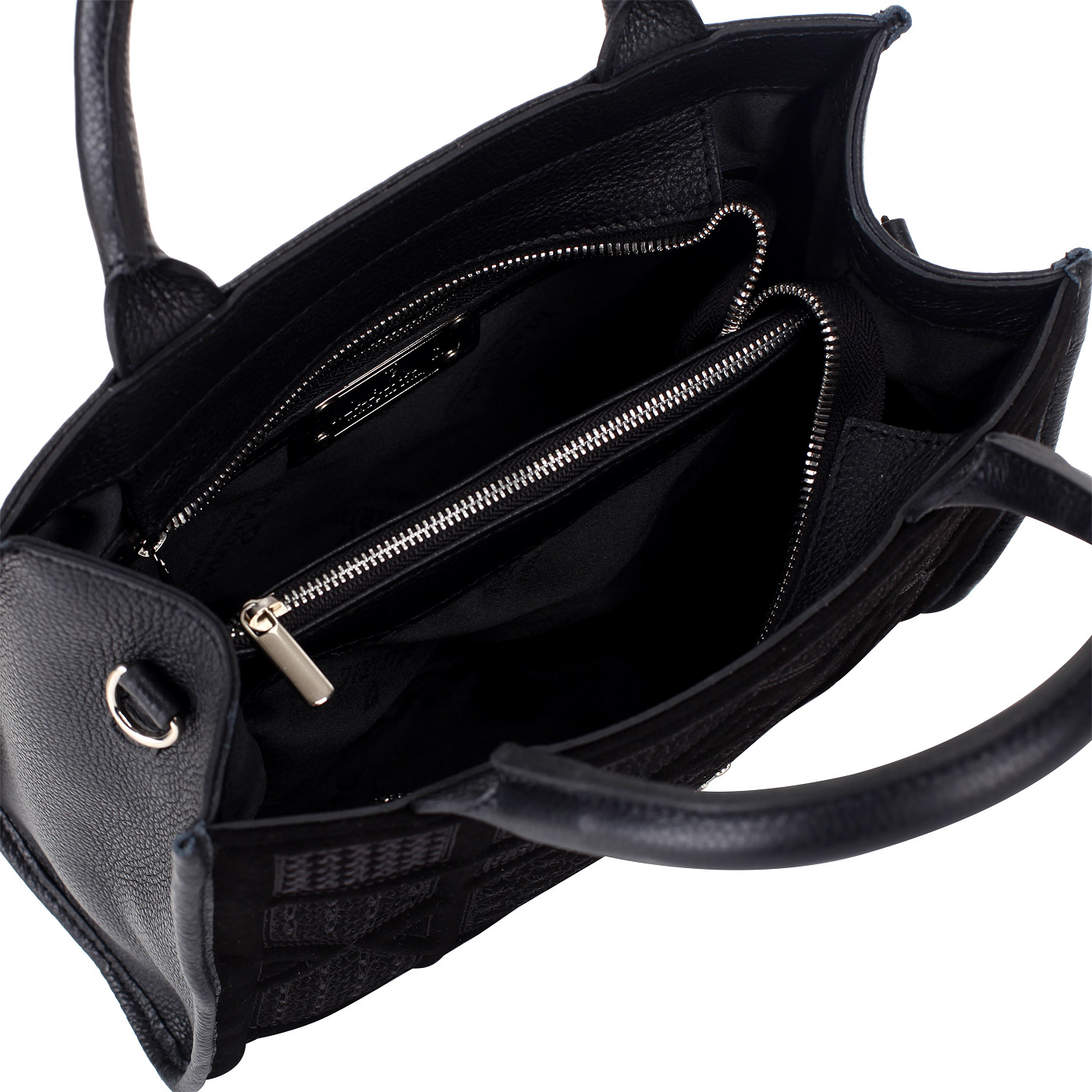 Сумка из кожи и замши Marina Creazioni 