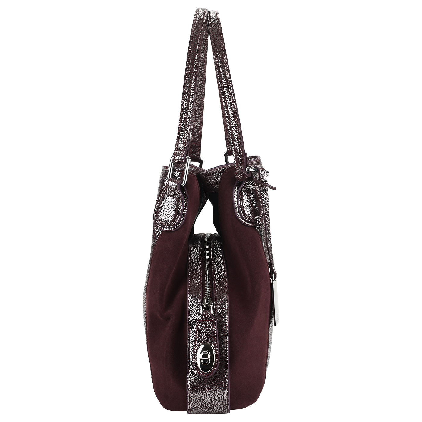 Комбинированная мягкая сумка Aurelli 