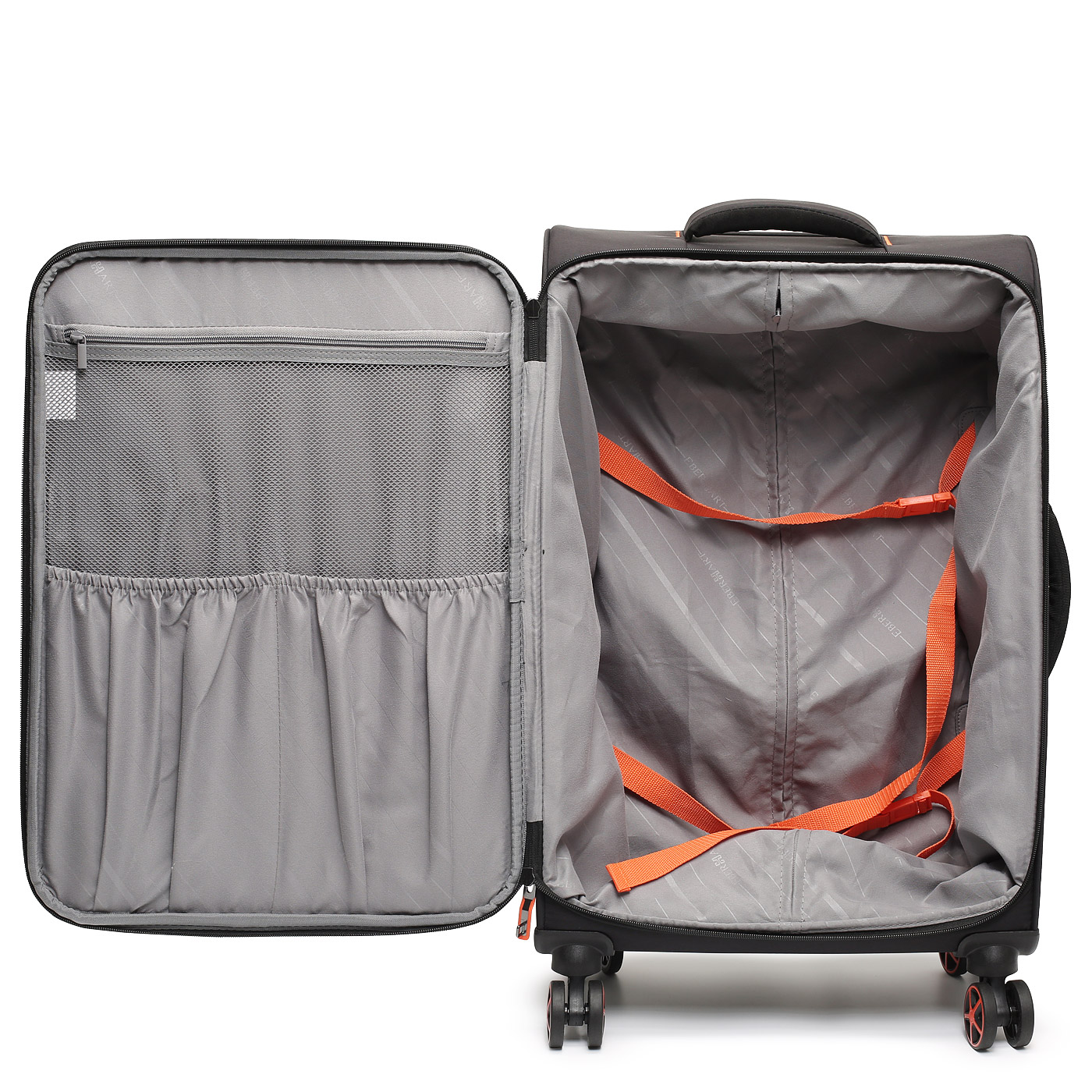 Чемодан средний M тканевый Eberhart Pure