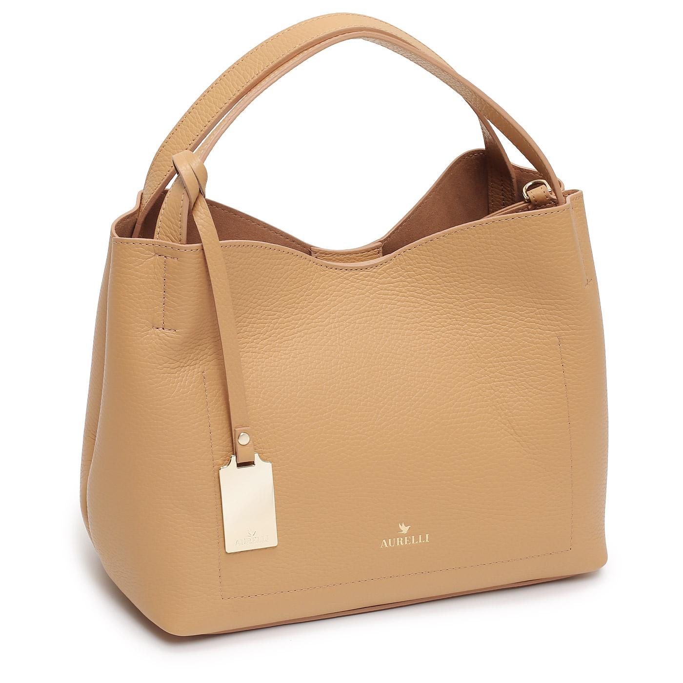 Кожаная сумка Aurelli Soft