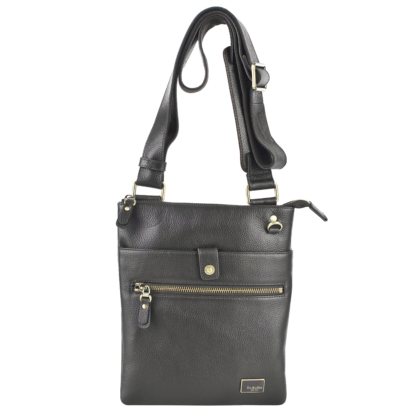 Dr. Koffer Мужская кожаная сумка через плечо