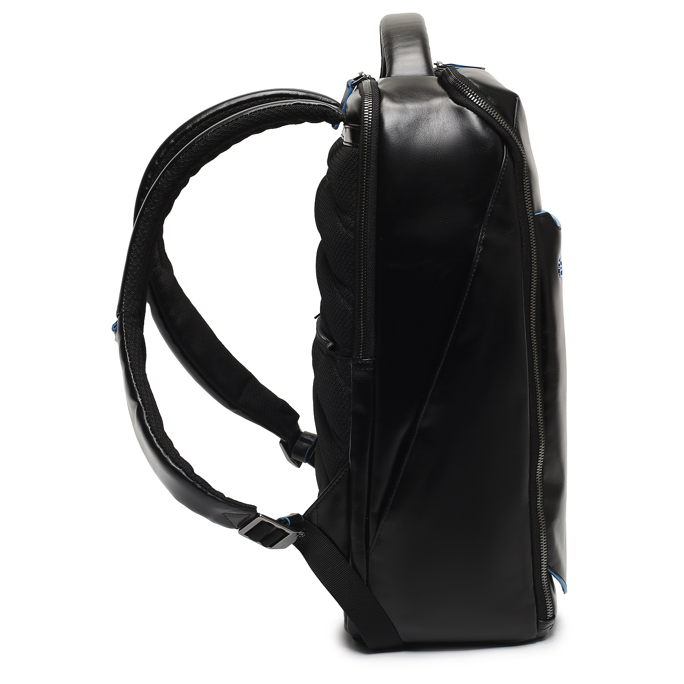 Кожаный рюкзак Piquadro Blue square