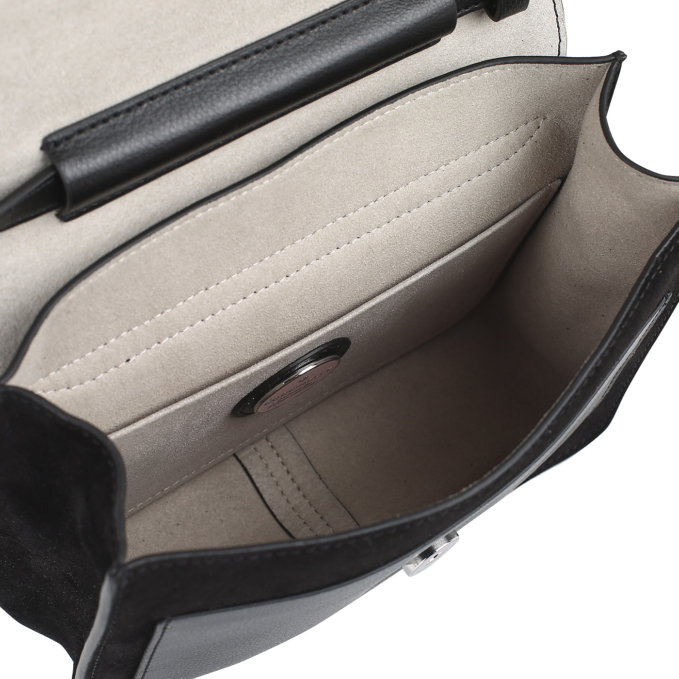 Сумочка из кожи и замши Coccinelle Sandy bimaterial