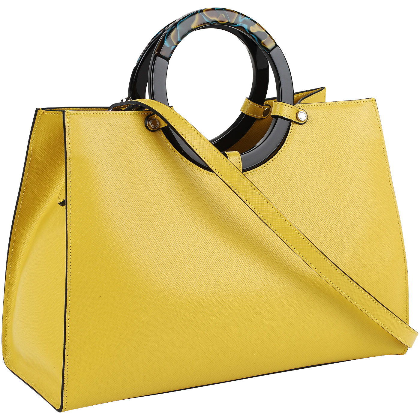 Тисненая сумка на молнии Roberta Gandolfi Ischia