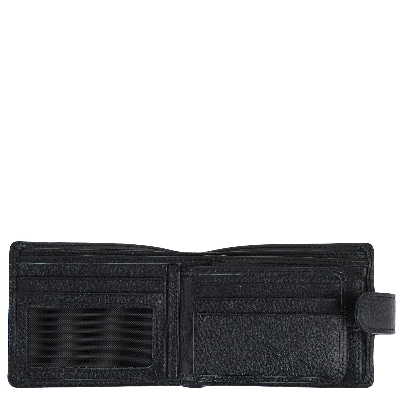 Мужское складное портмоне на кнопке Stevens 