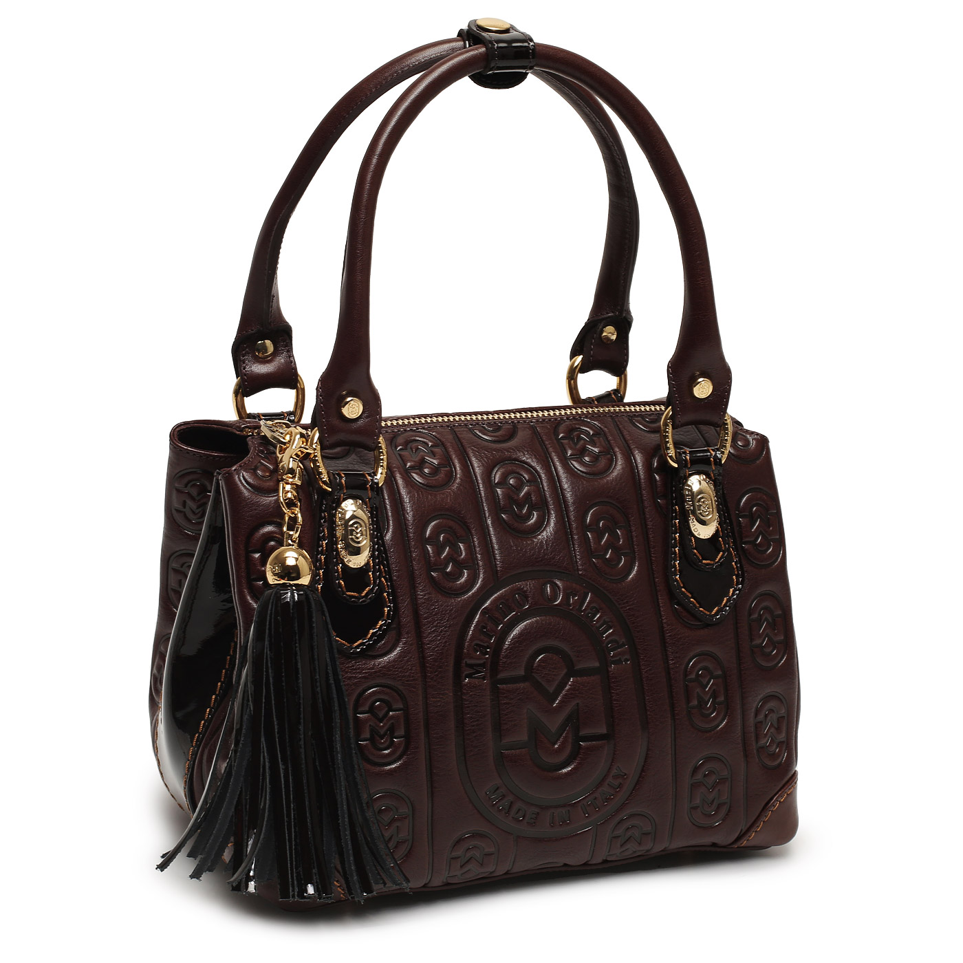 Кожаная сумка Marino Orlandi 