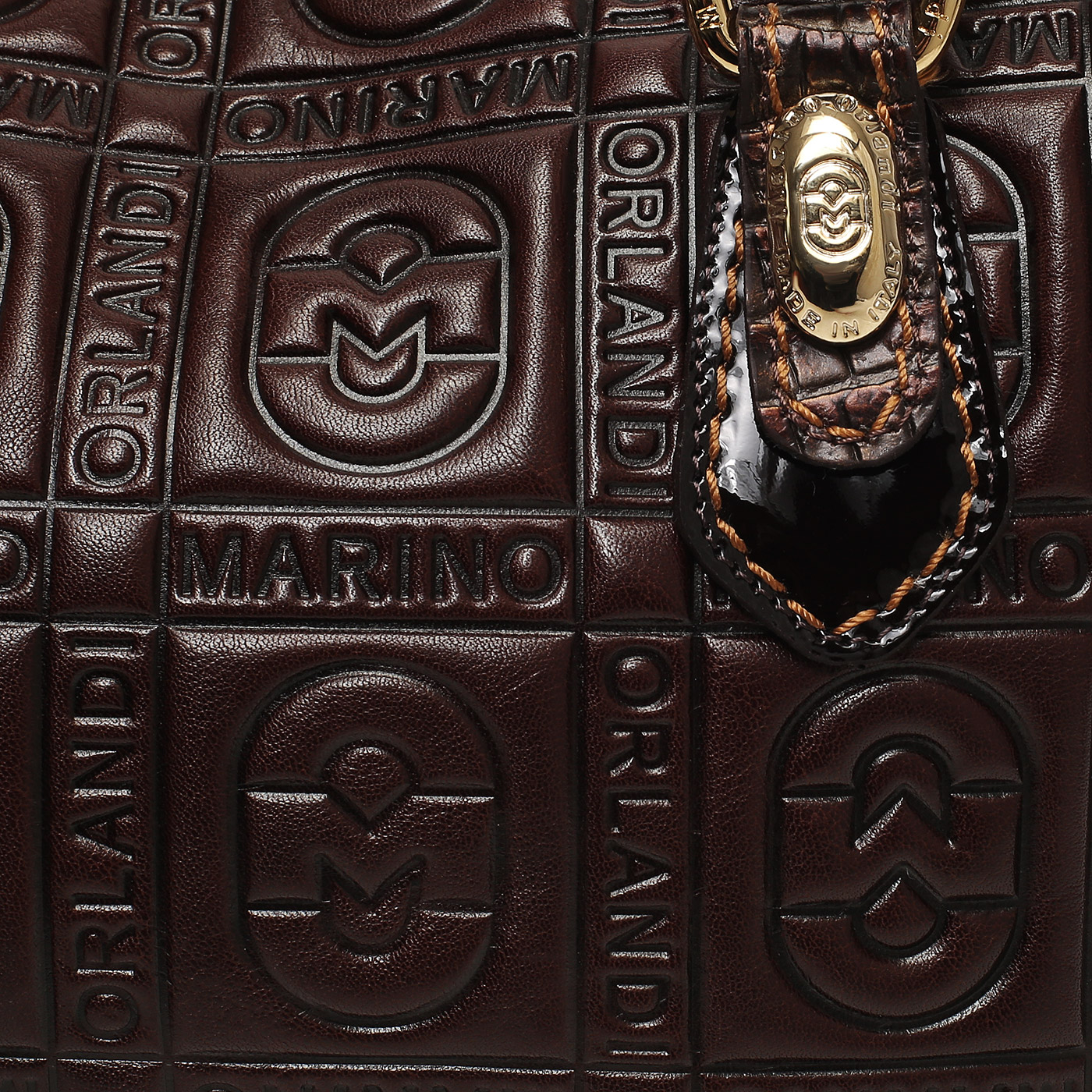 Кожаная сумка Marino Orlandi 