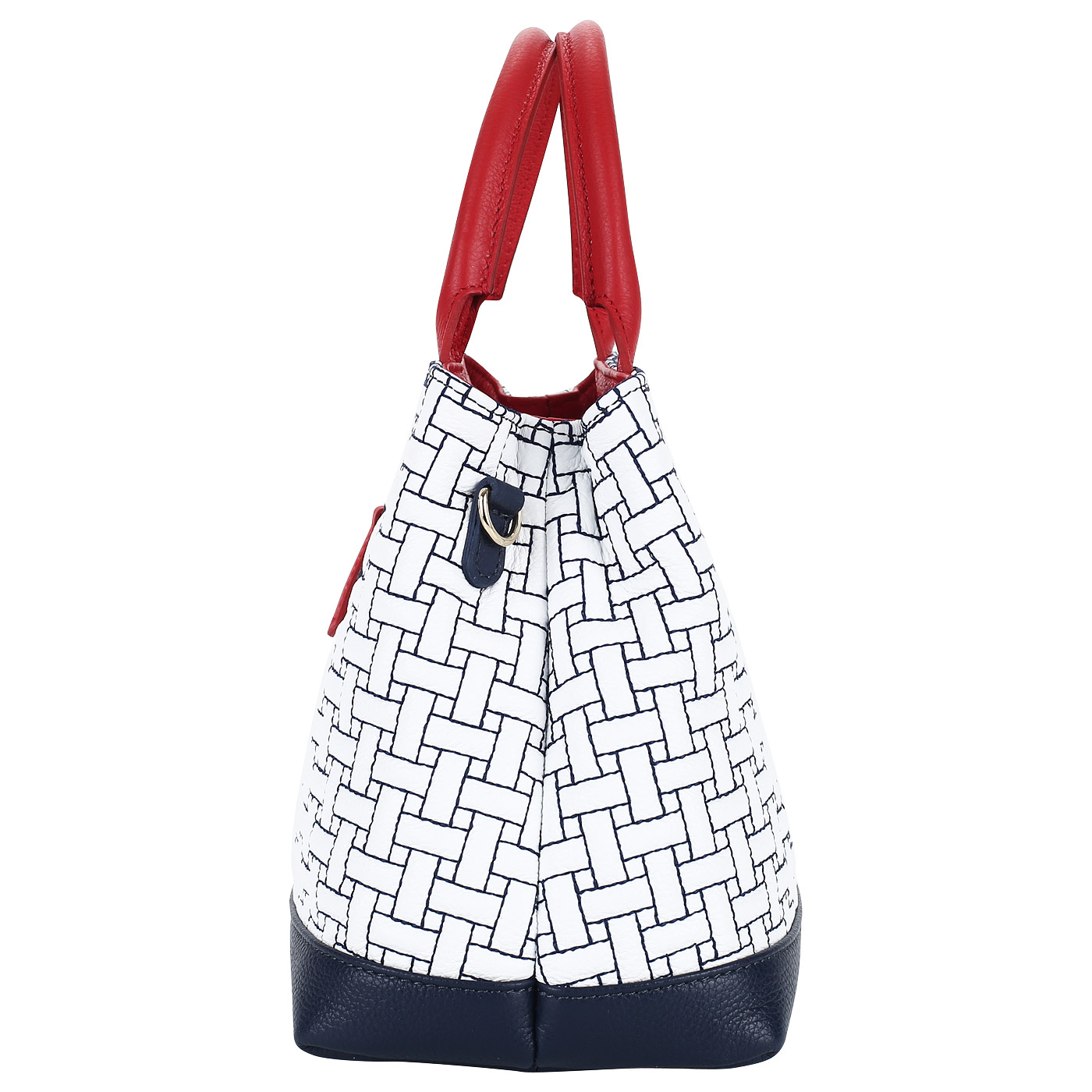 Стеганая сумка из натуральной кожи Marina Creazioni 