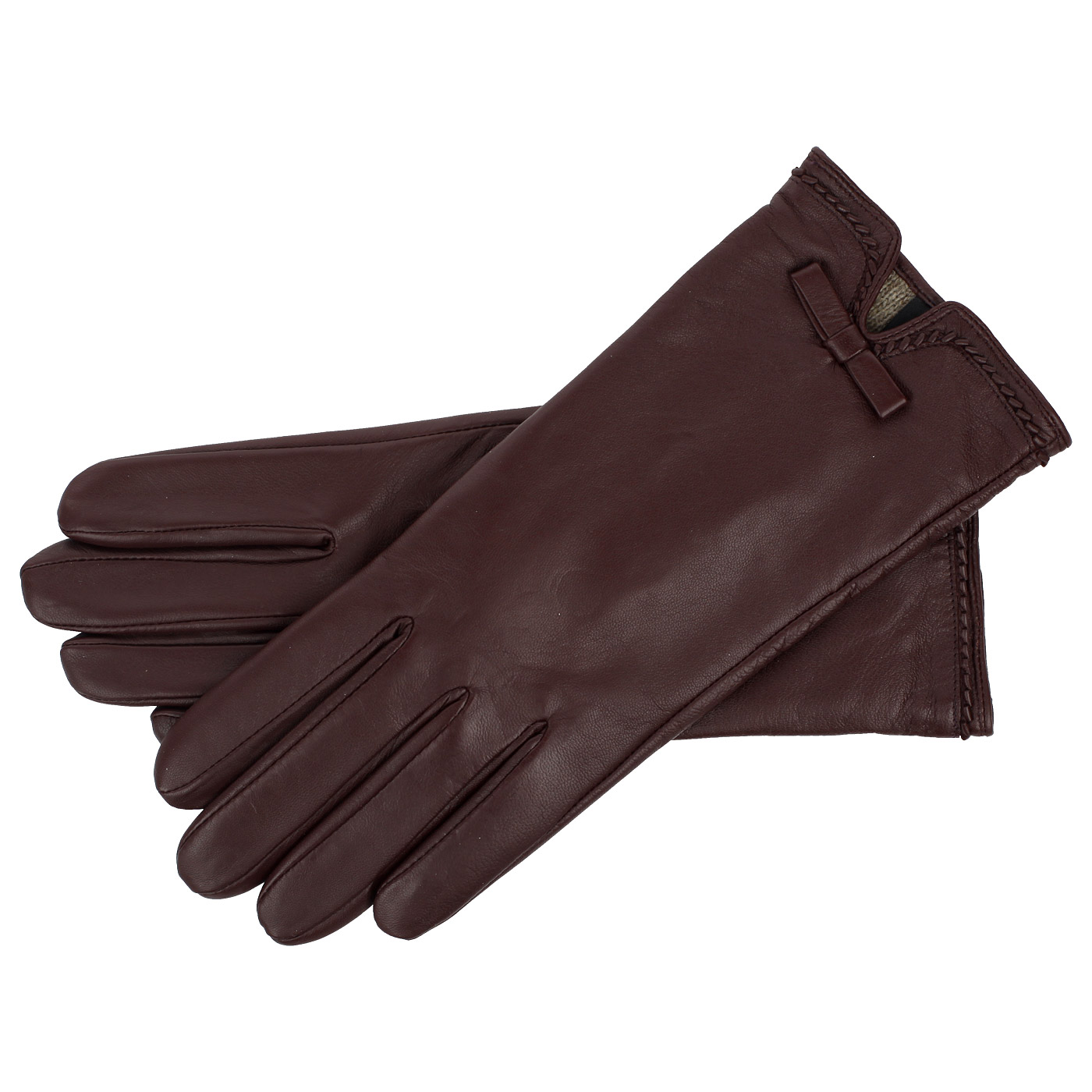 Женские кожаные перчатки Aurelli 