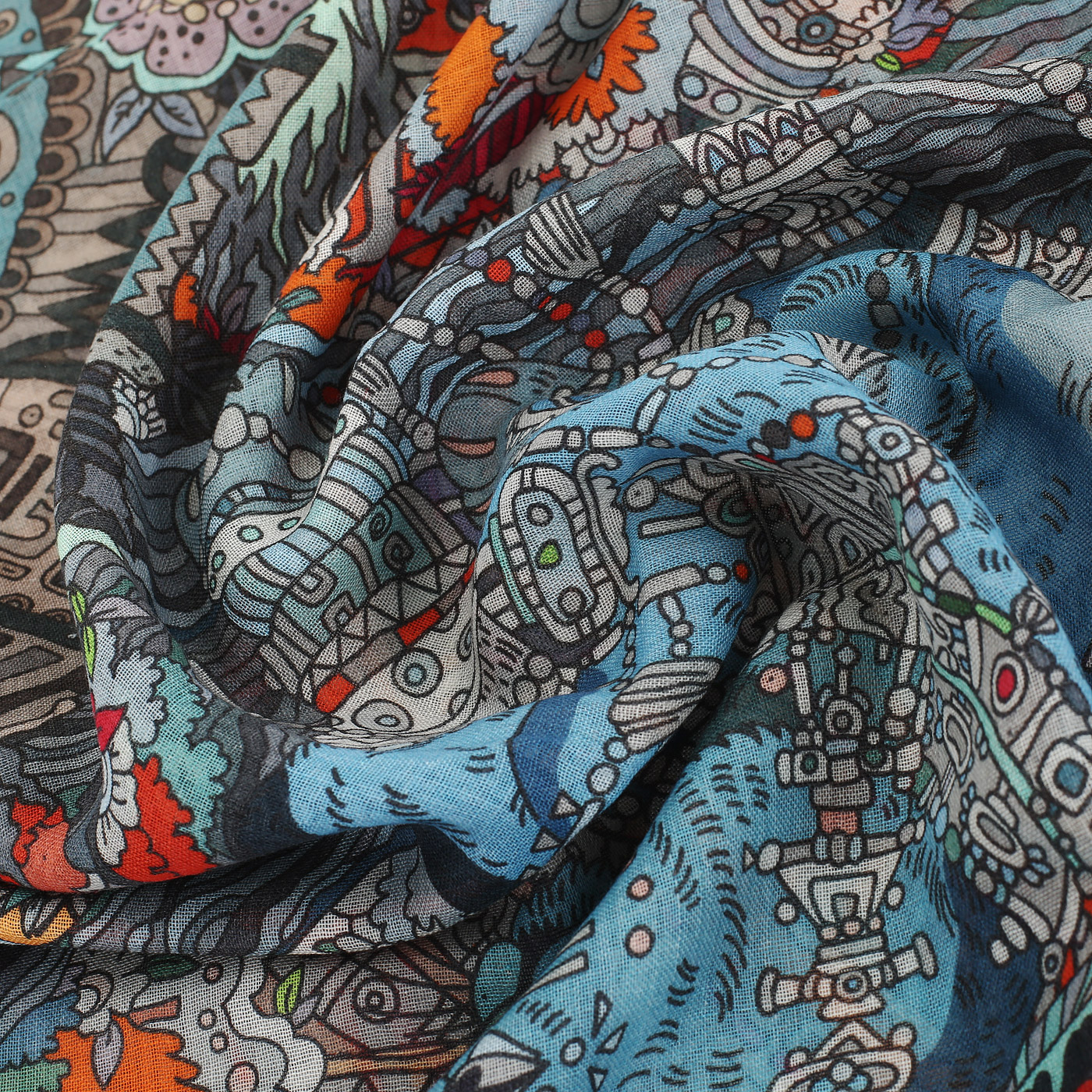 Платок Radical Chic Maya Calendar