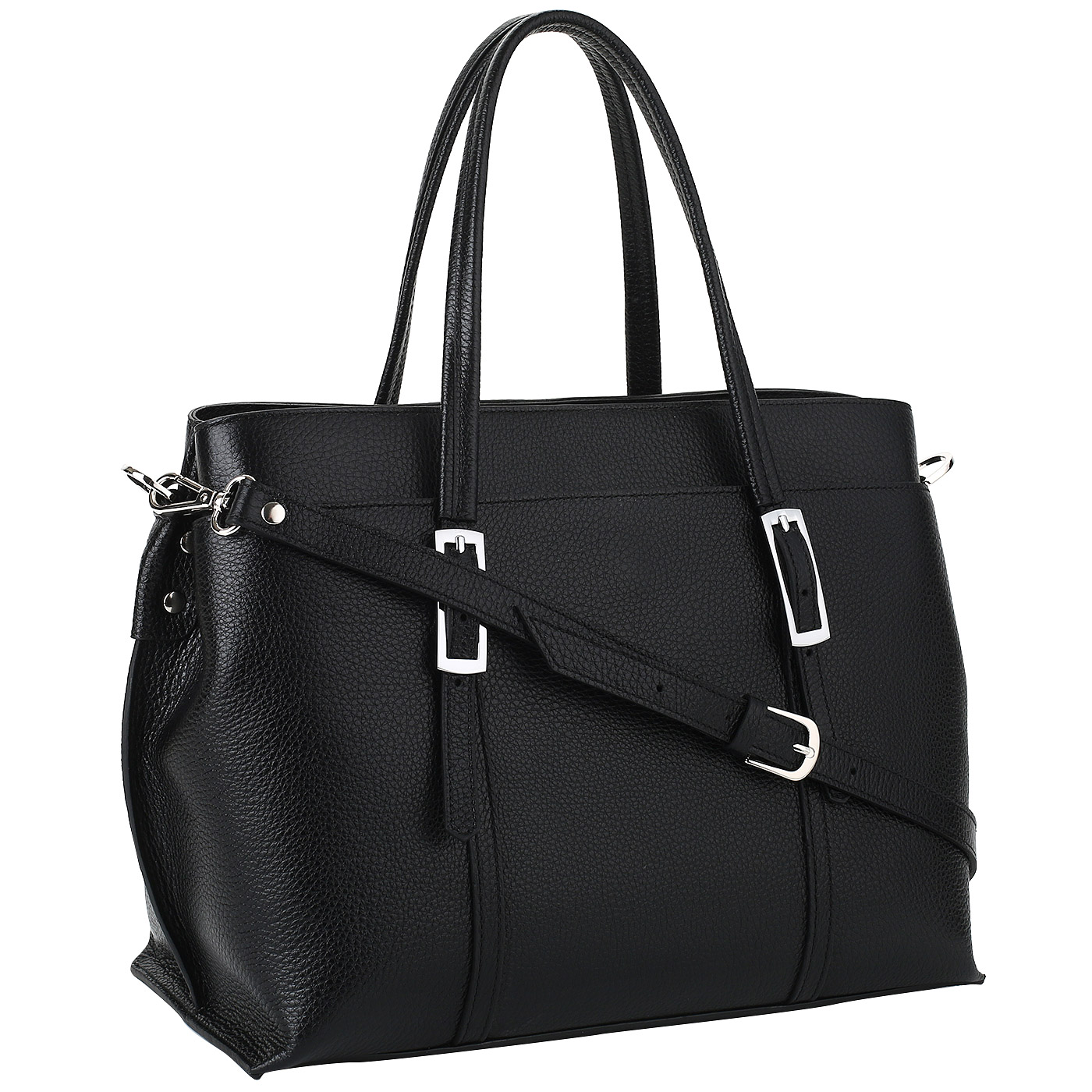 Кожаная сумка с ручками Chatte 