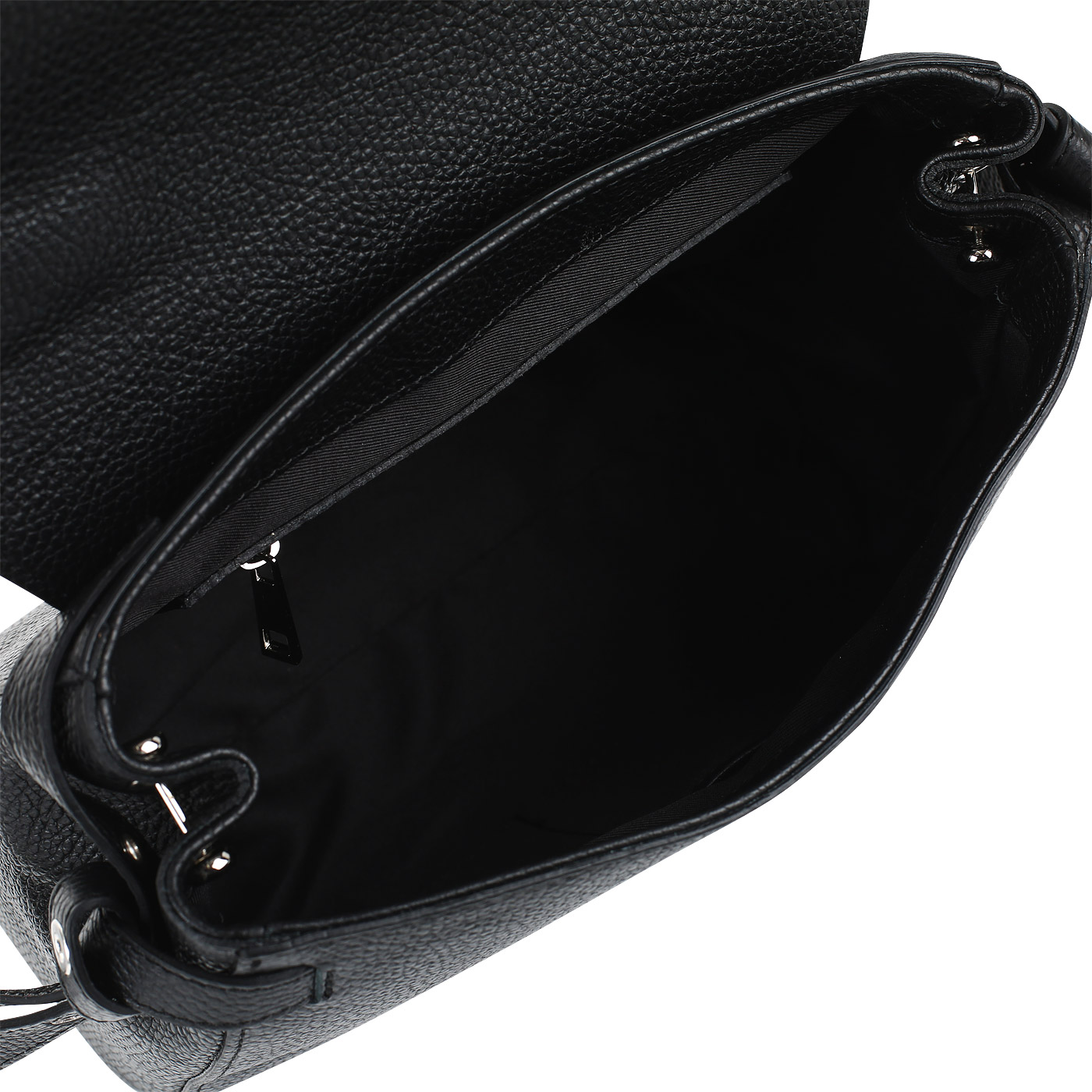 Черная кожаная сумка Piumelli Bruxelles