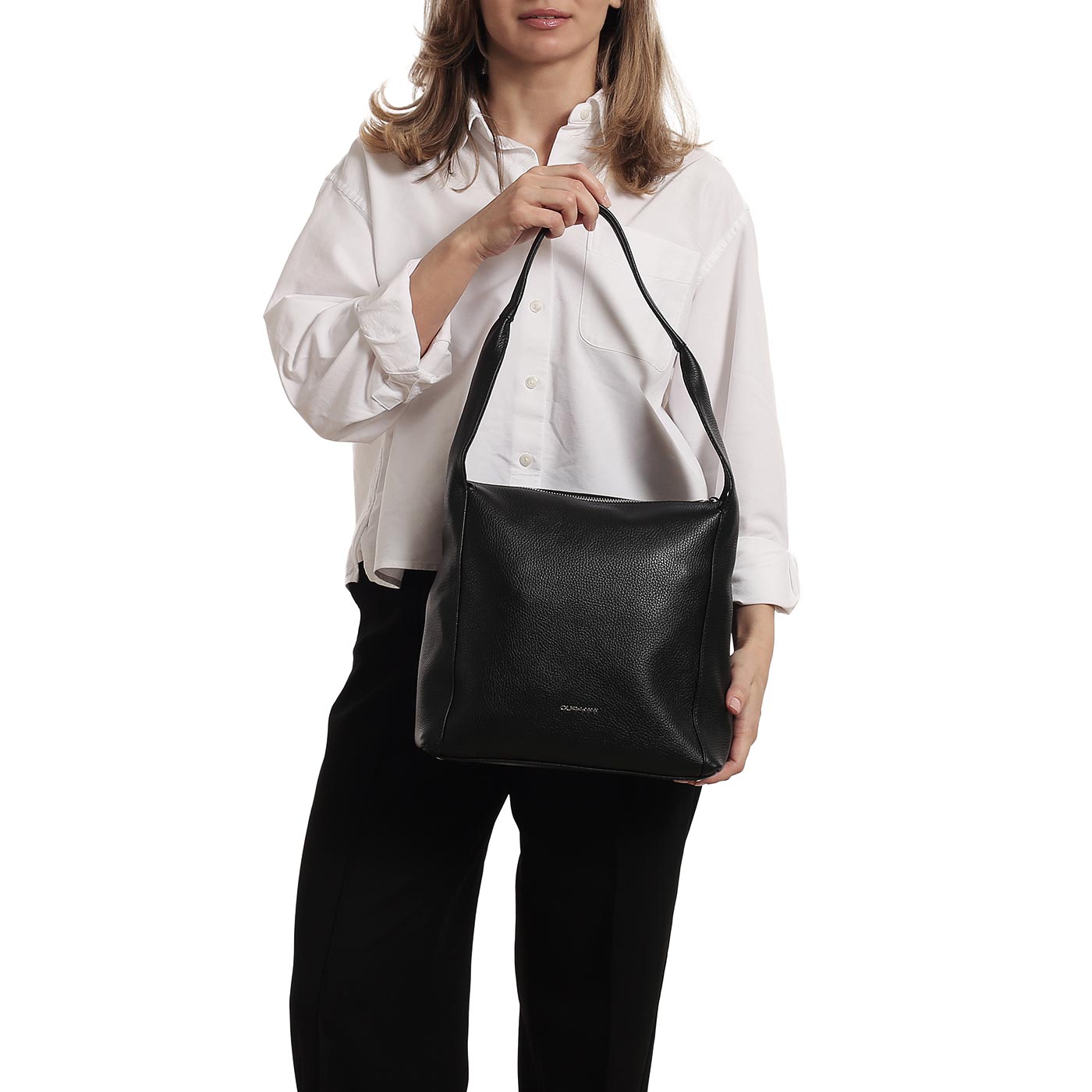 Кожаная сумка Curanni 