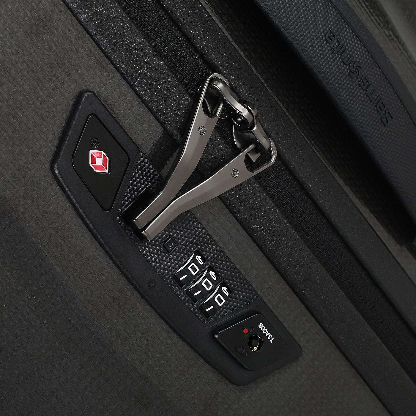 Чемодан большой L из материала Curv Samsonite Major-Lite