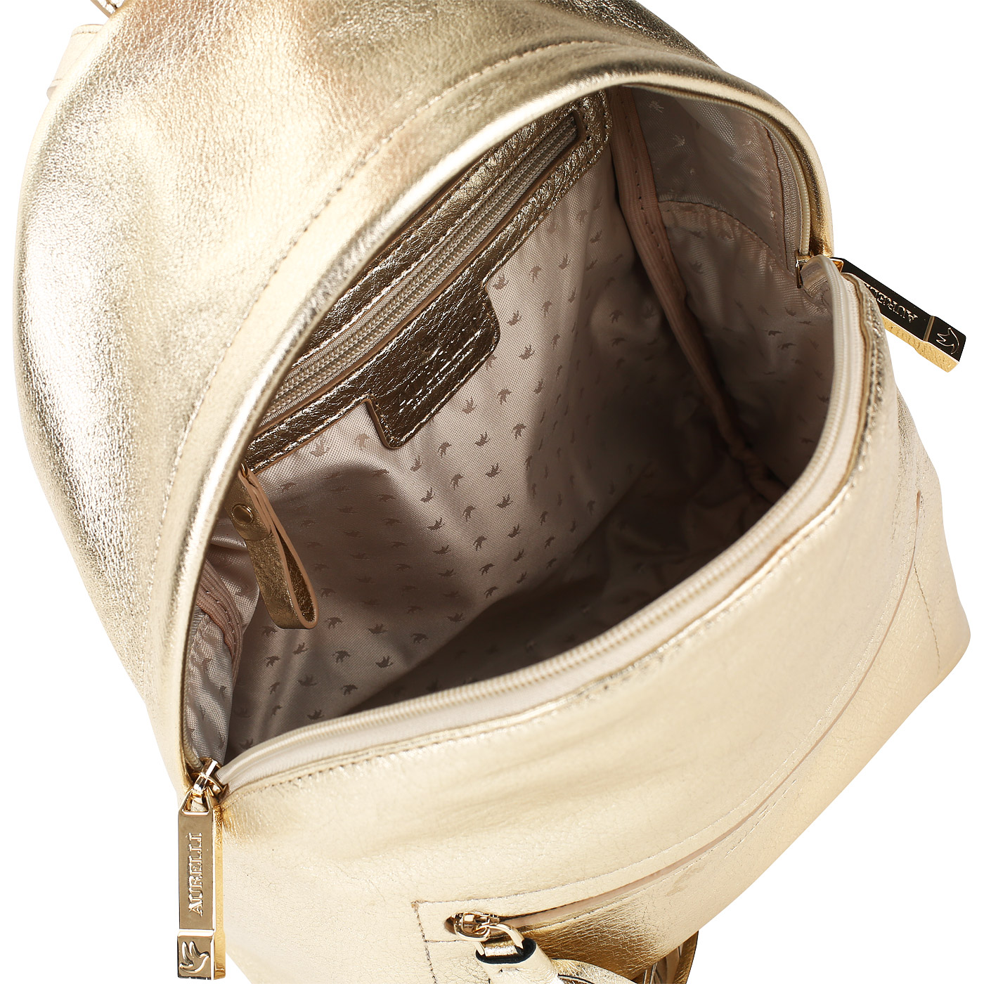 Женский кожаный рюкзак Aurelli 