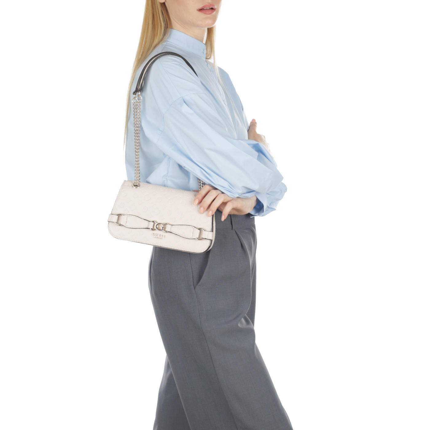 Сумка с ручками-цепочками Guess Arlena Logo