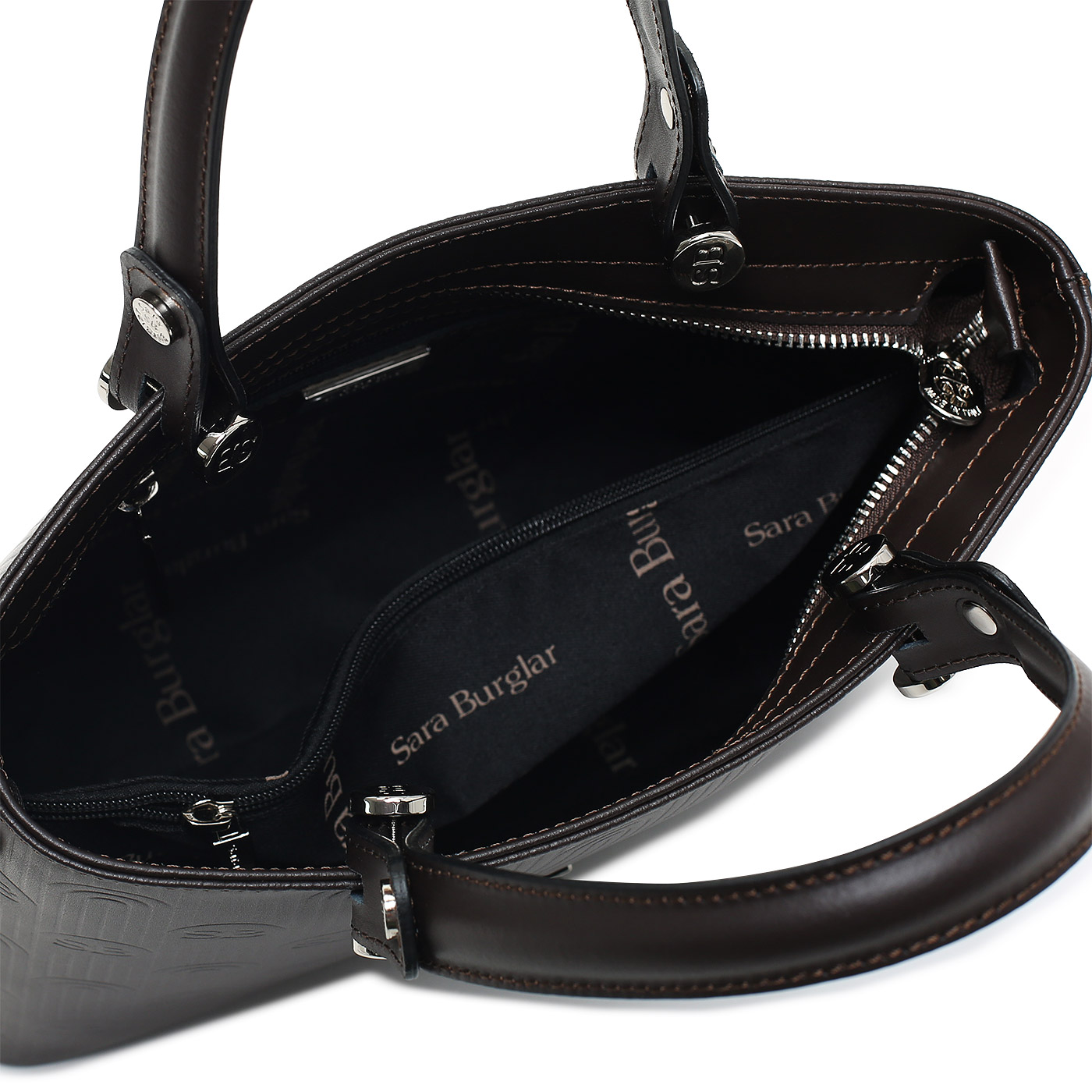 Кожаная сумка Sara Burglar Diva Gem
