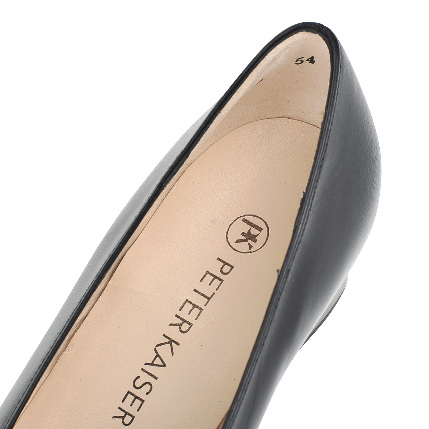 Женские кожаные туфли на низком каблуке Peter Kaiser 