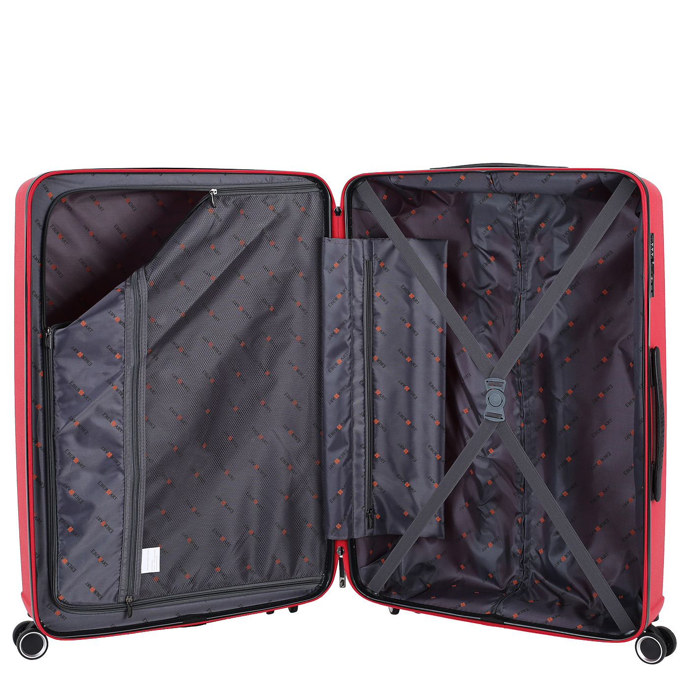 Чемодан большой L из полипропилена Eberhart Vector