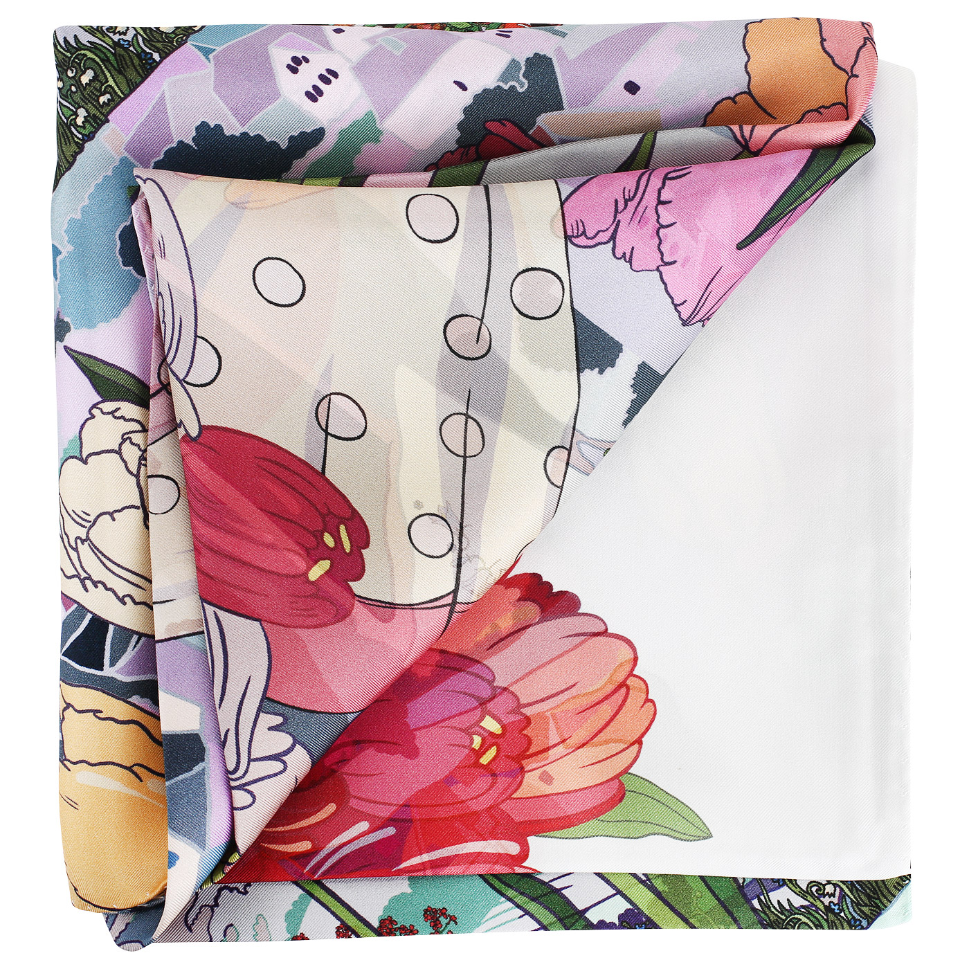 Платок с цветным принтом Radical Chic Umberlla