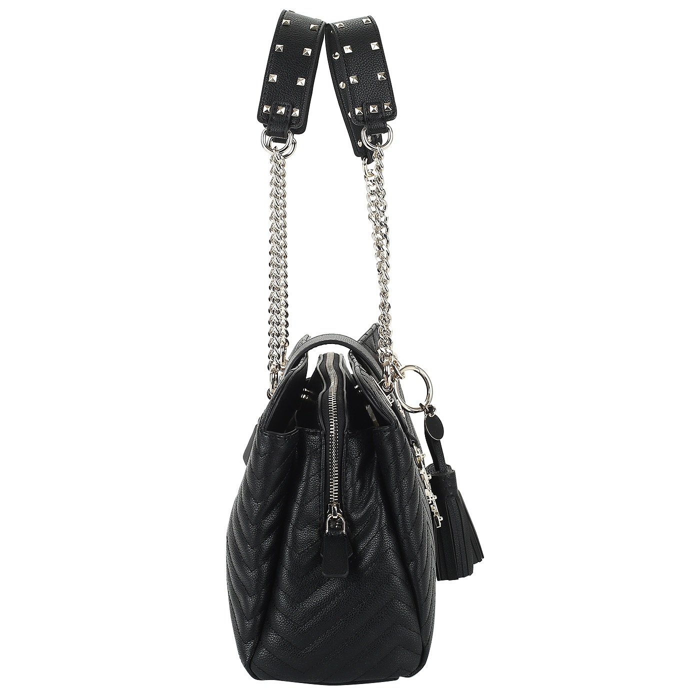 Мягкая сумка с тремя отделами Guess Violet