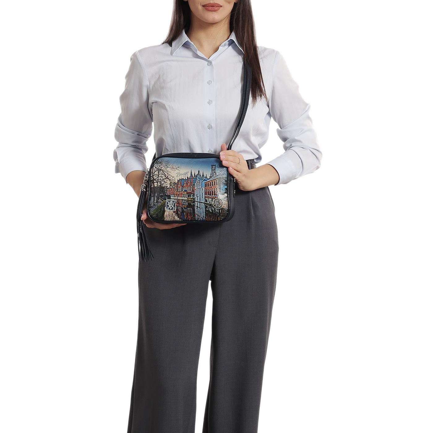 Сумочка с принтом Chatte Lille