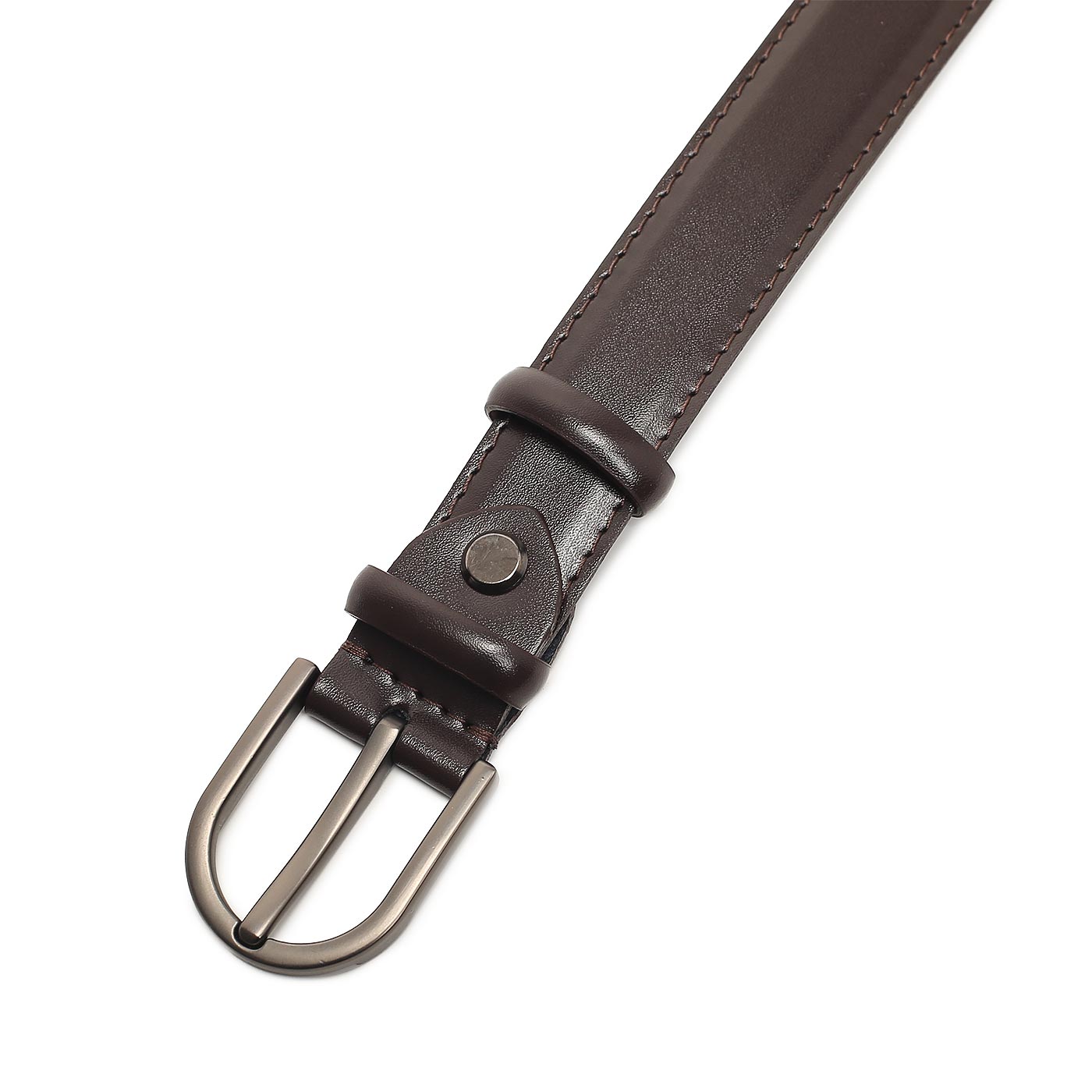 Ремень из гладкой кожи Chatte Bijou