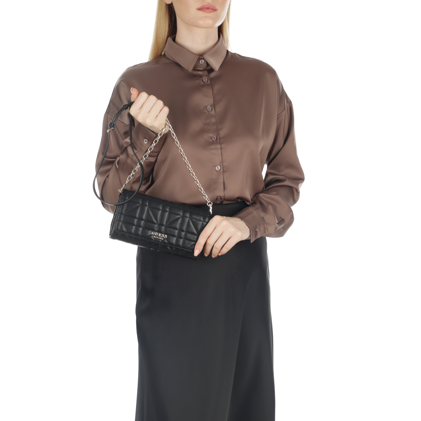 Сумка-клатч через плечо Guess Assia