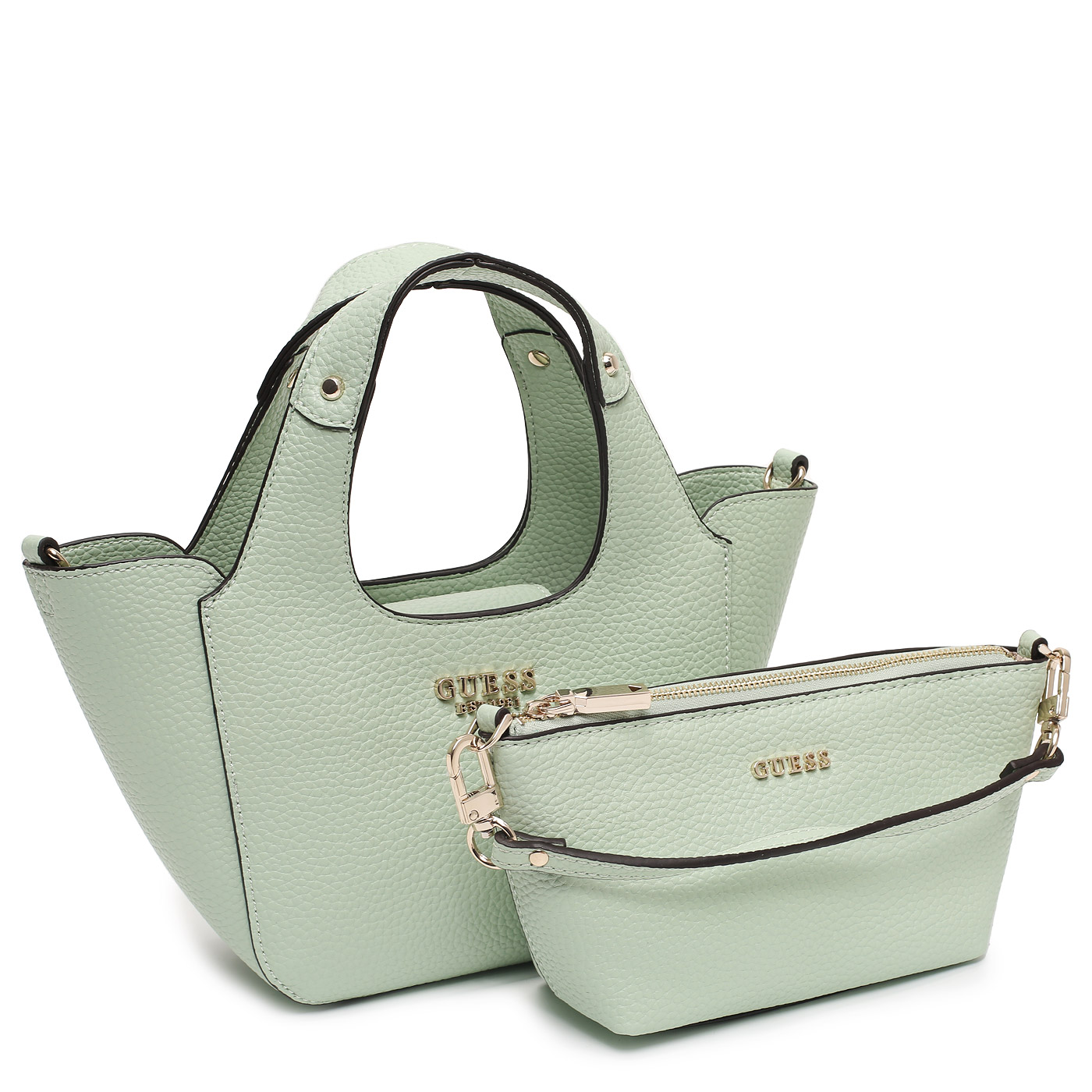 Сумка со съемной косметичкой Guess Helina