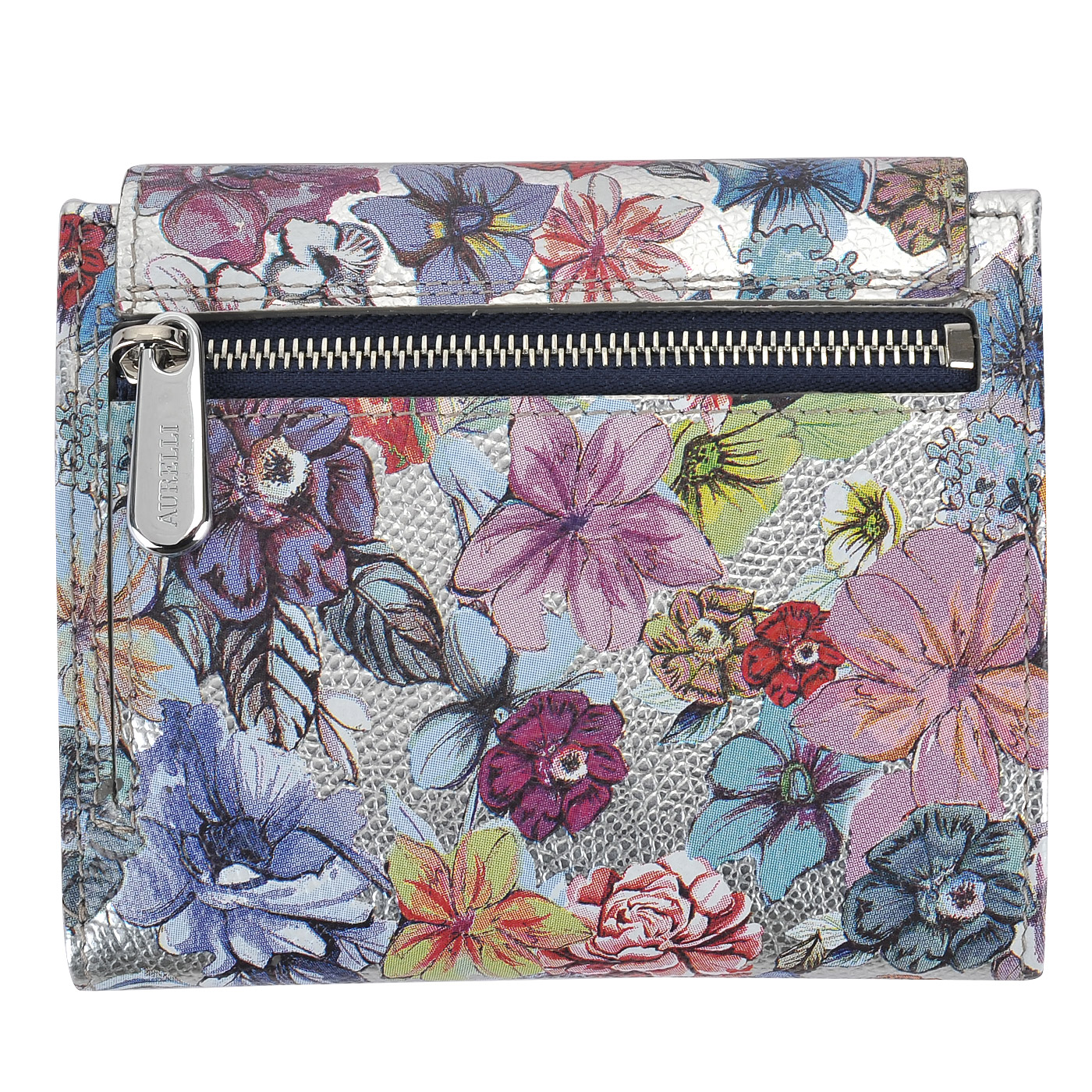 Женское кожаное портмоне Aurelli Luna fiore