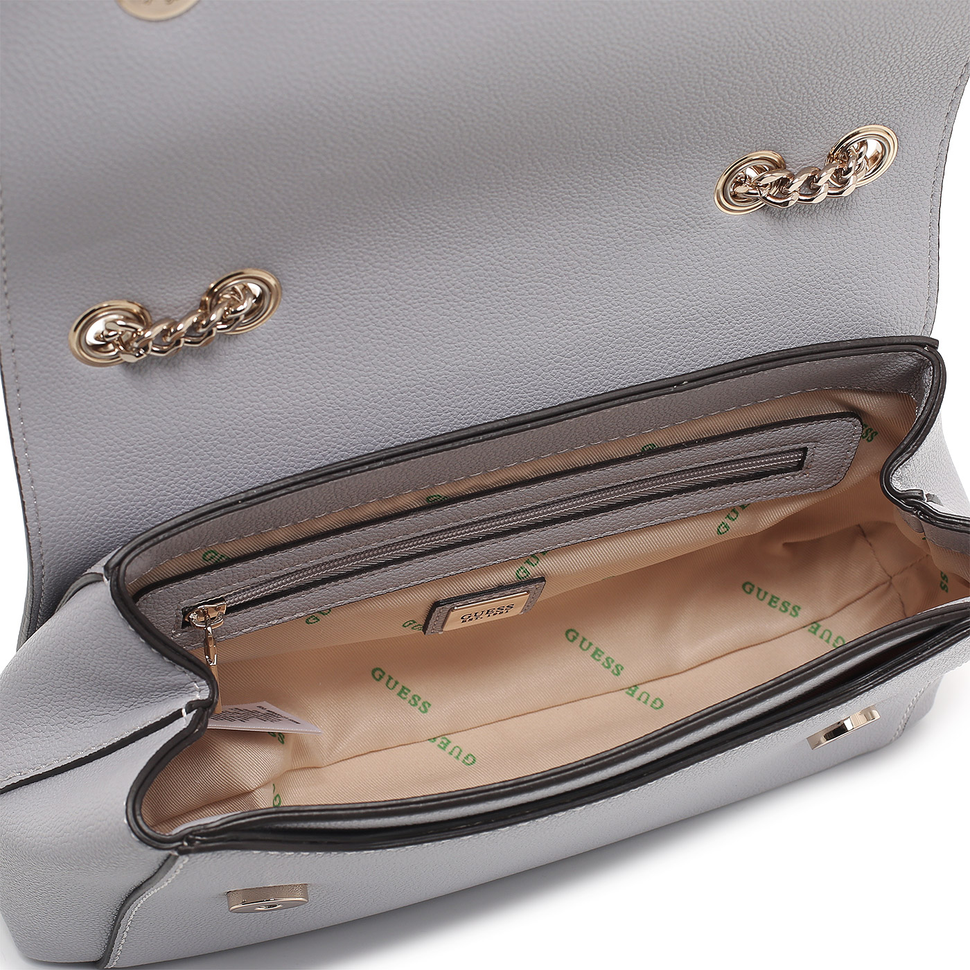 Сумка с ручками-цепочками Guess Eco Ali Convertible