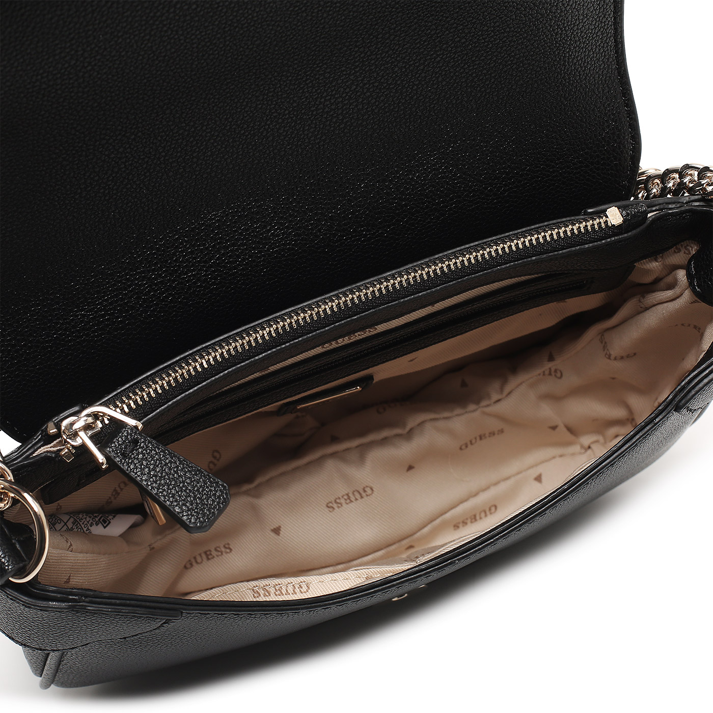 Сумка с ручкой-цепью Guess Fedora Flap