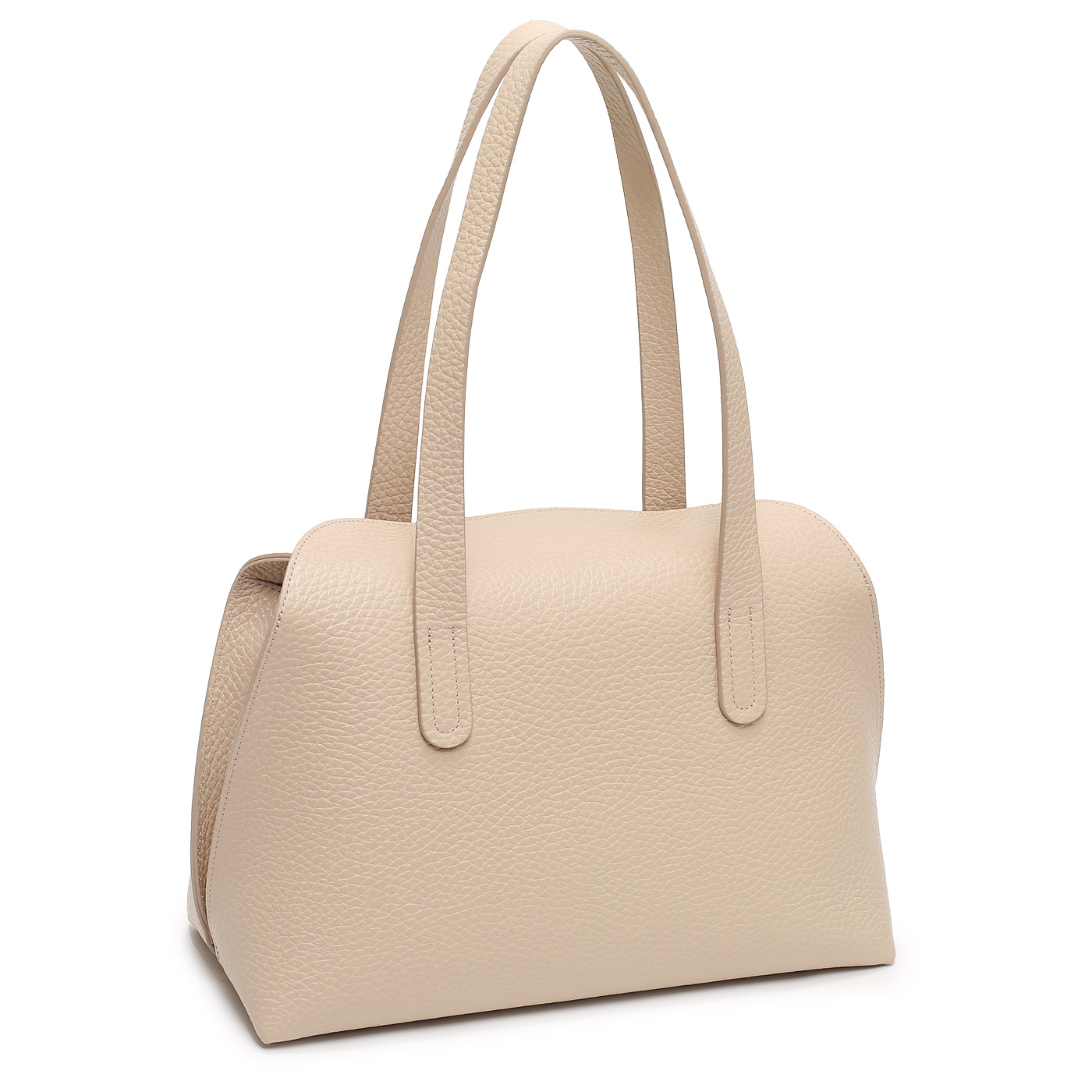 Кожаная сумка Carlo Salvatelli Charlotte cervino