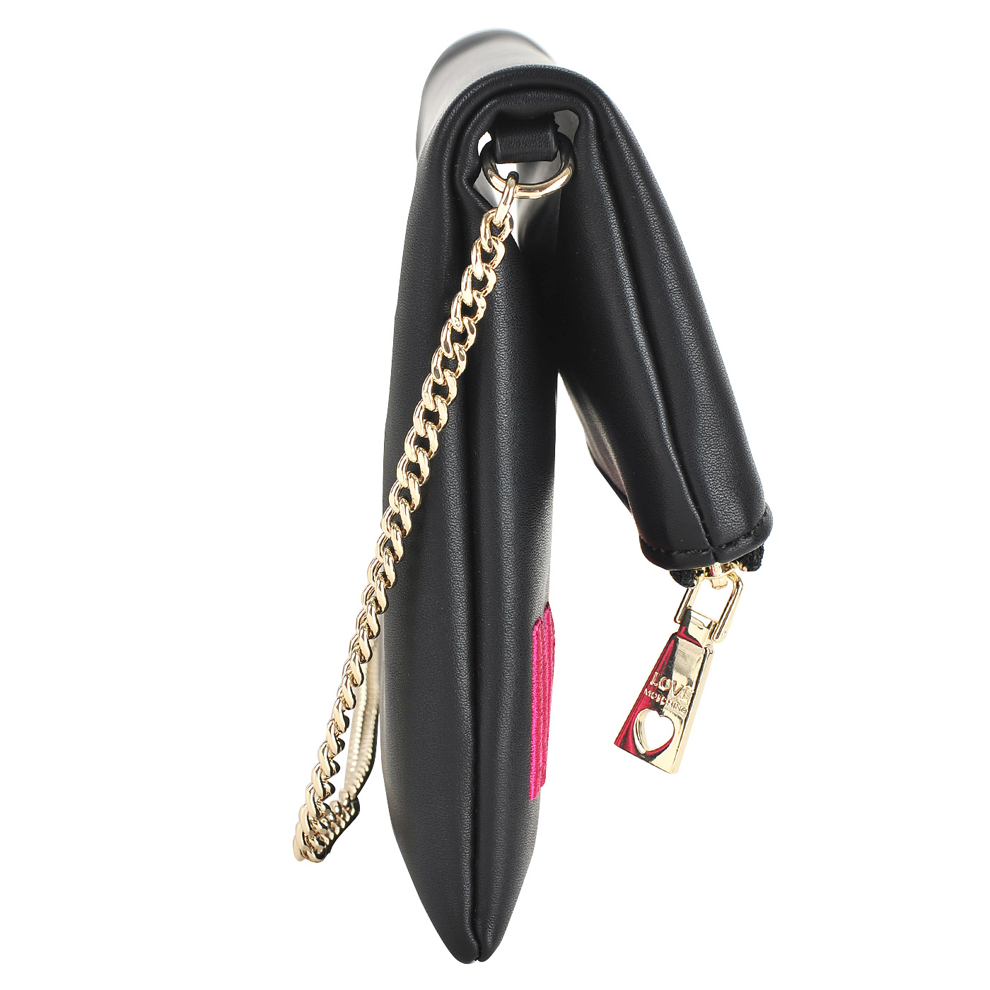 Маленькая сумка кросс-боди с цветной вышивкой Love Moschino LM bag