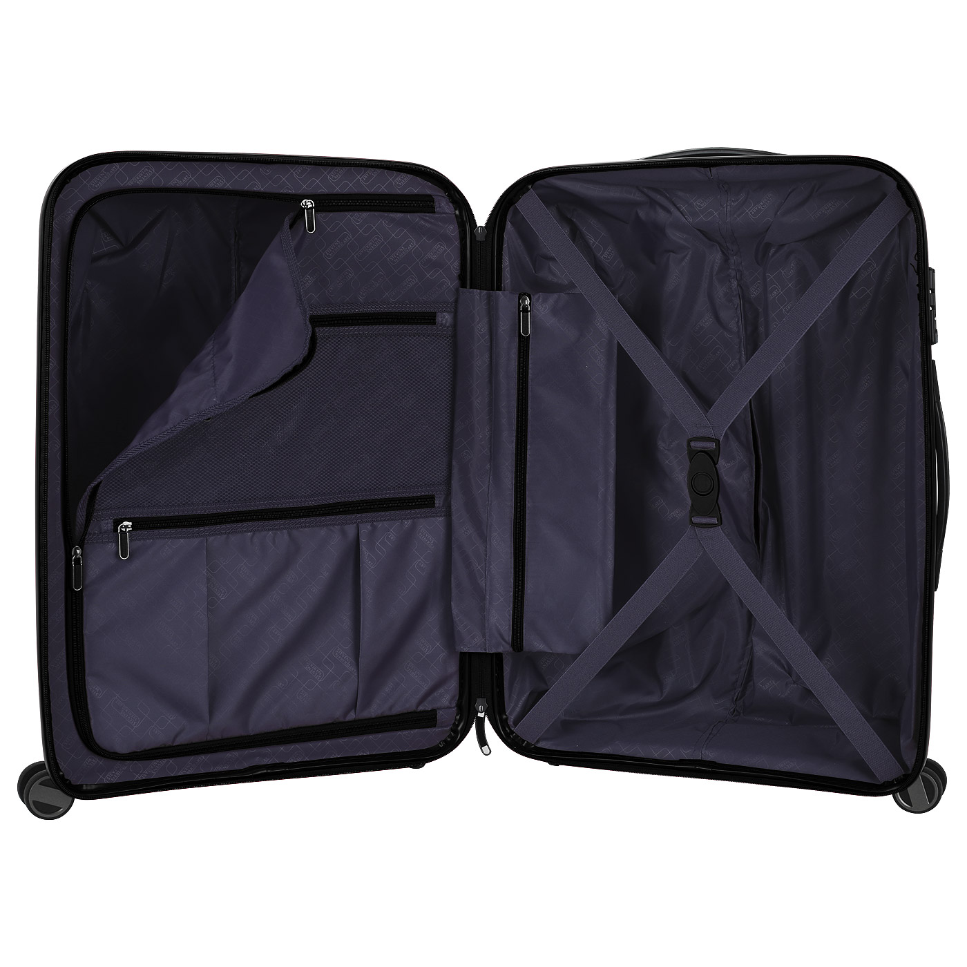 Чемодан средний M из полипропилена Stevens Oxford