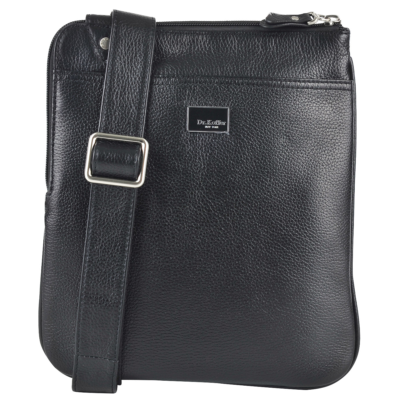 Мужская кожаная сумка через плечо Dr. Koffer 