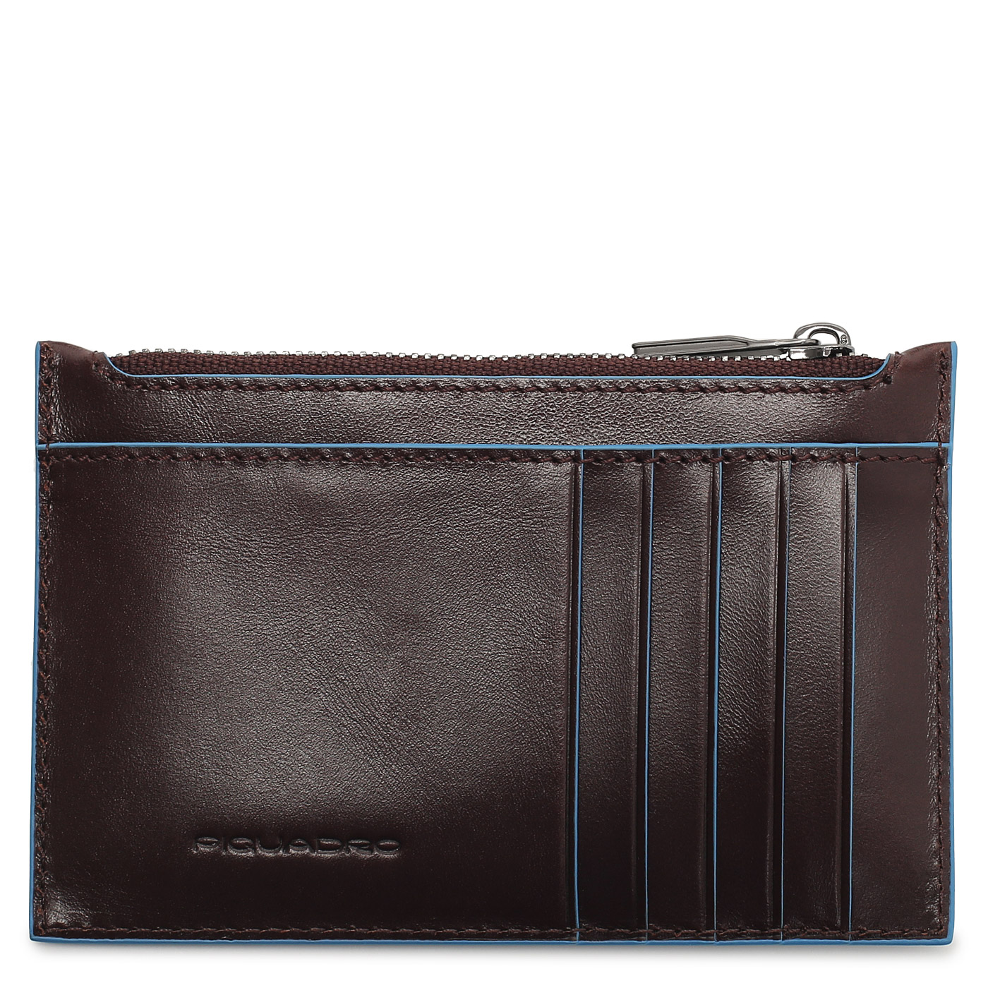 Кожаная визитница Piquadro Blue square